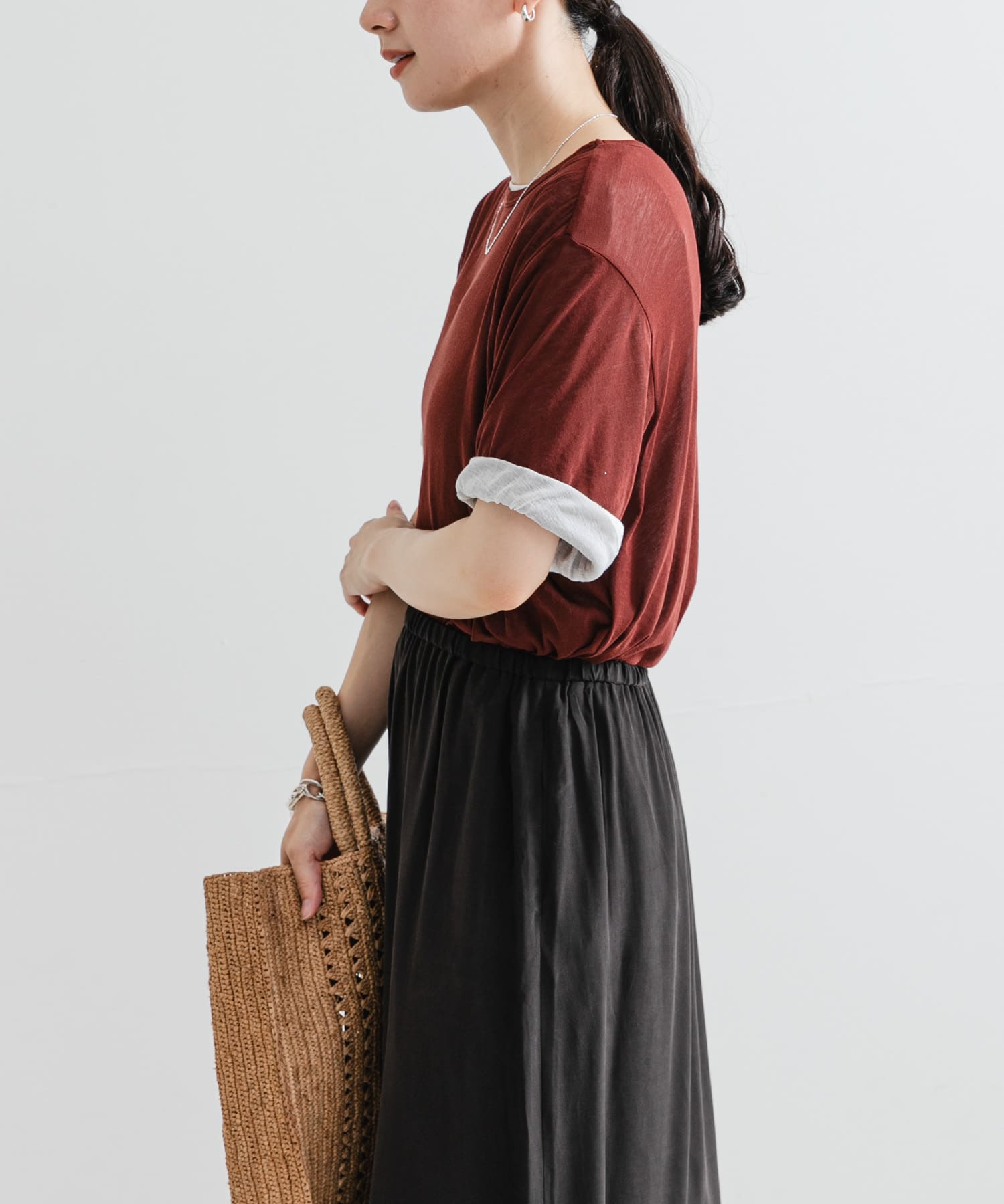 身長：162cm サイズ：FREE