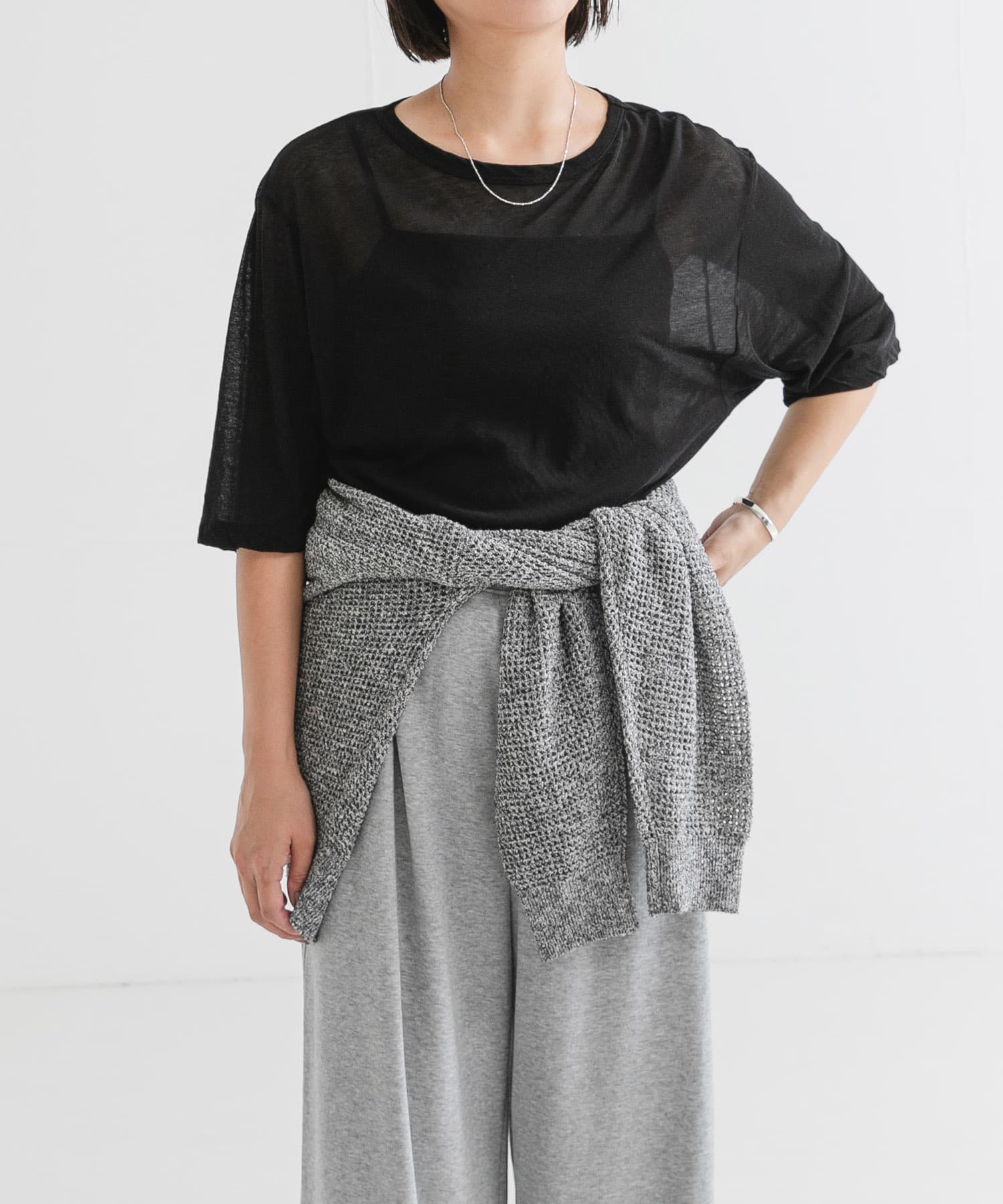 身長：163cm サイズ：FREE