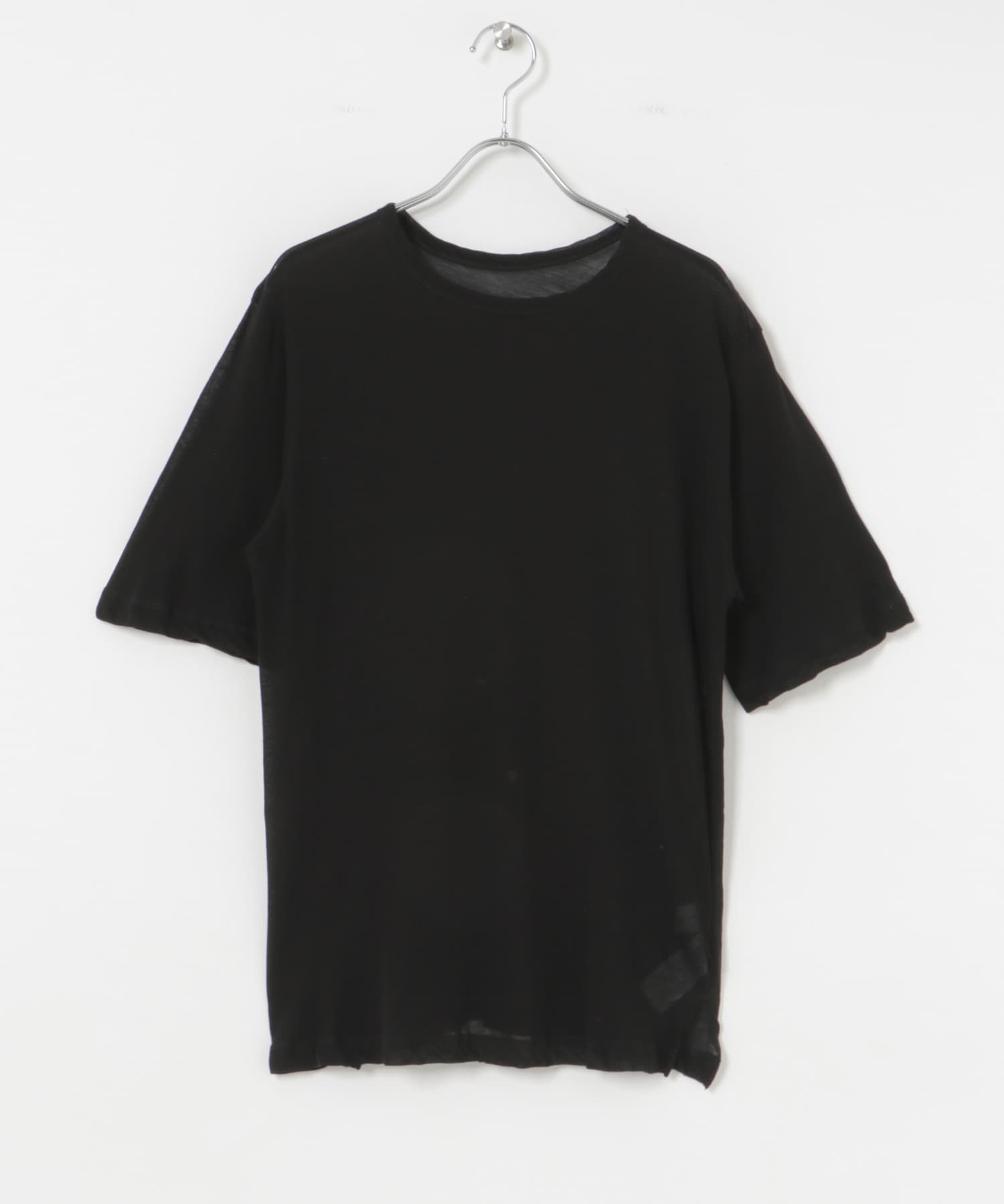 new basic　ドライツイストシアーTシャツ BLACK FREE