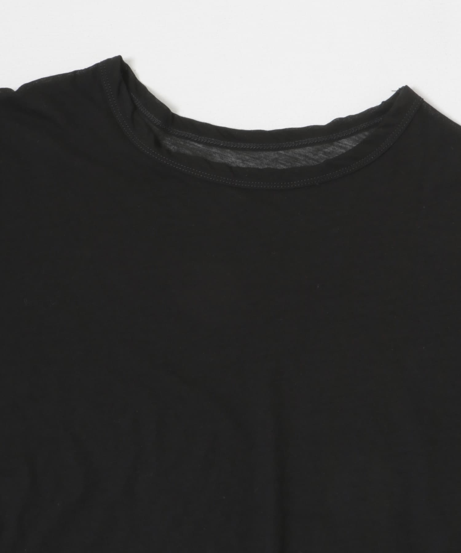 new basic　ドライツイストシアーTシャツ BLACK FREE