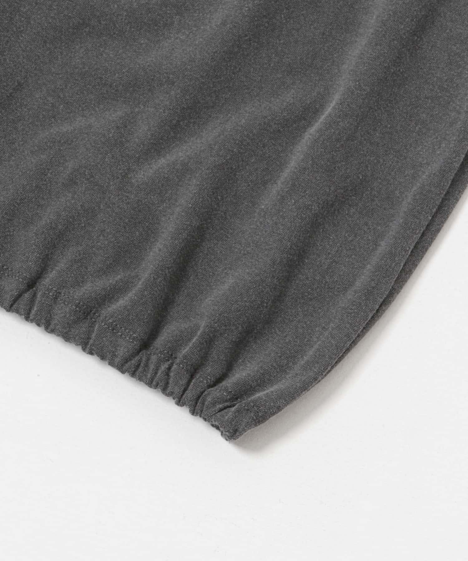 ショルダーパッドカットソー CHARCOAL FREE