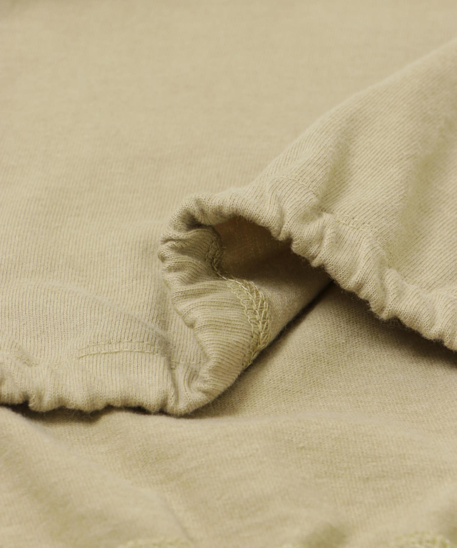 ショルダーパッドカットソー BEIGE FREE