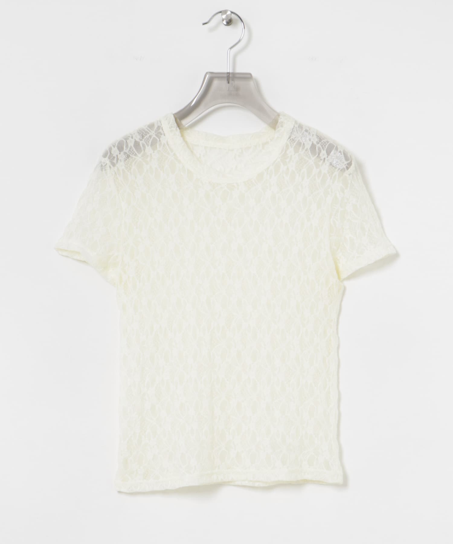 ストレッチレースTシャツ OFF FREE