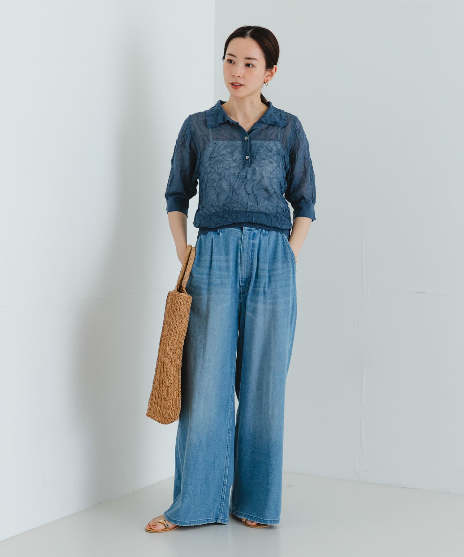 身長：162cm サイズ：FREE