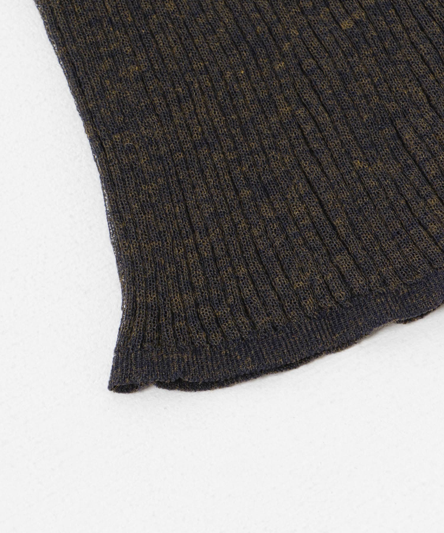 ラミー混リブシアーキャミソール BROWN MIX FREE