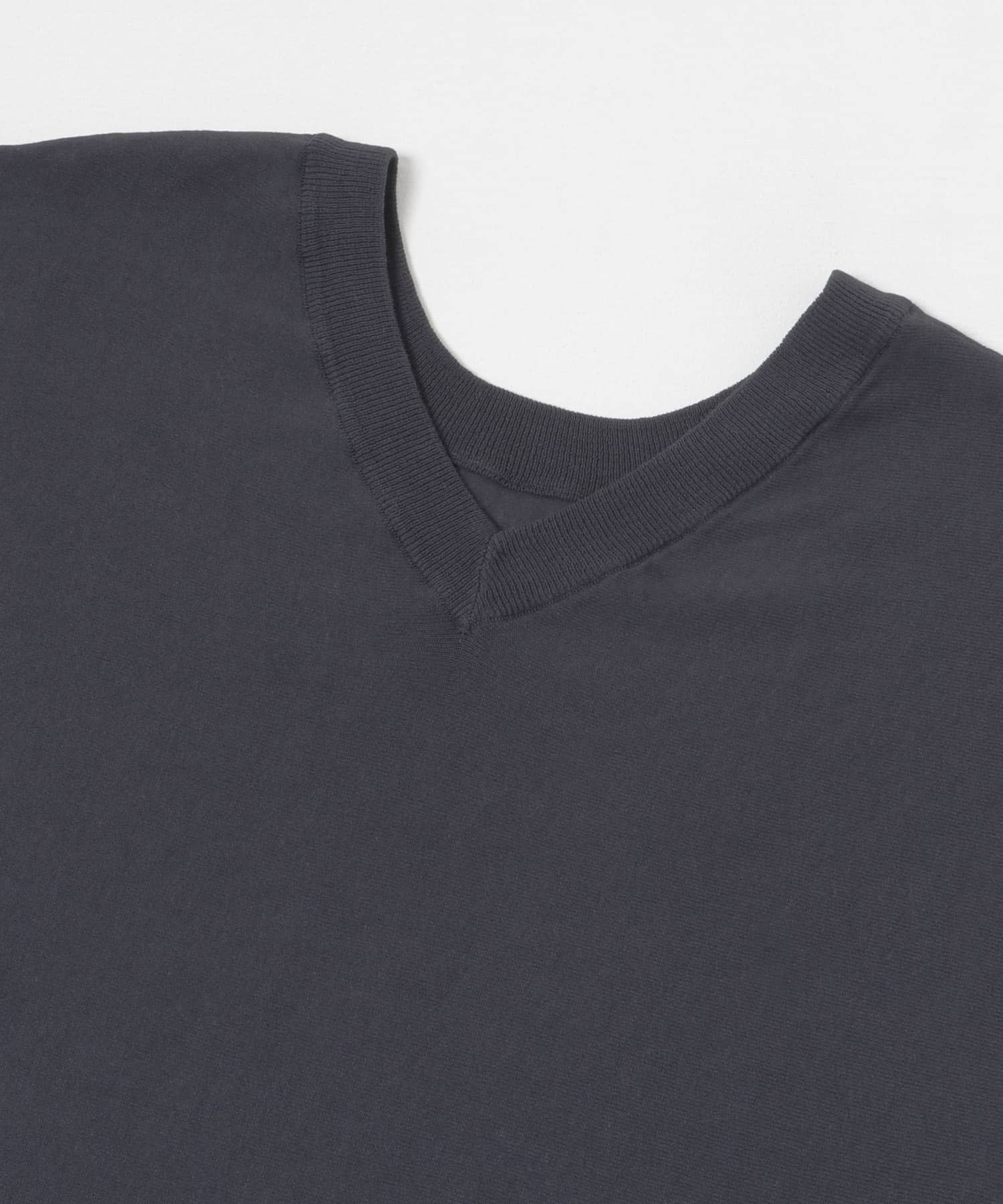 『UVカット』2WAYフレンチスリーブニット NAVY FREE