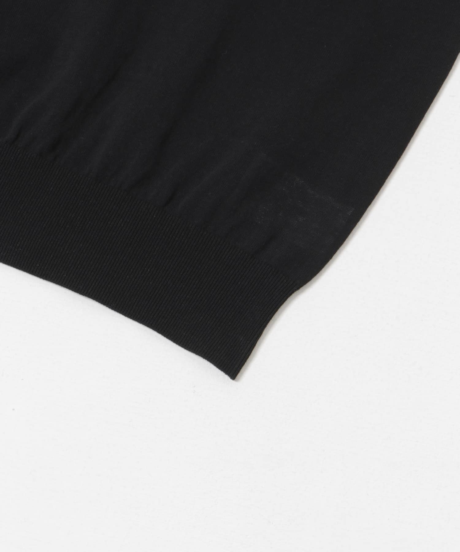 UVカット加工ノースリーブニット BLACK FREE