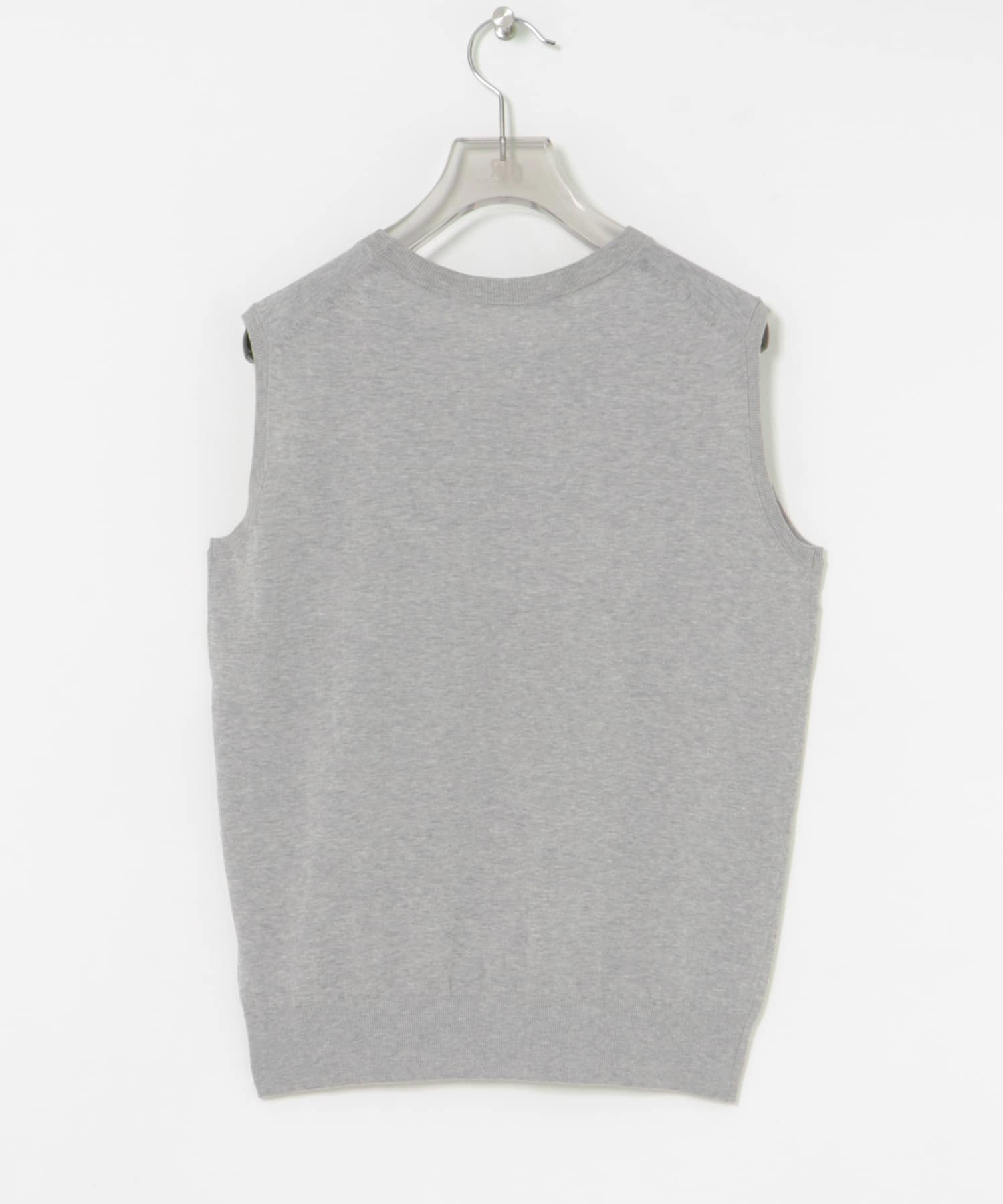 UVカット加工ノースリーブニット GRAY FREE
