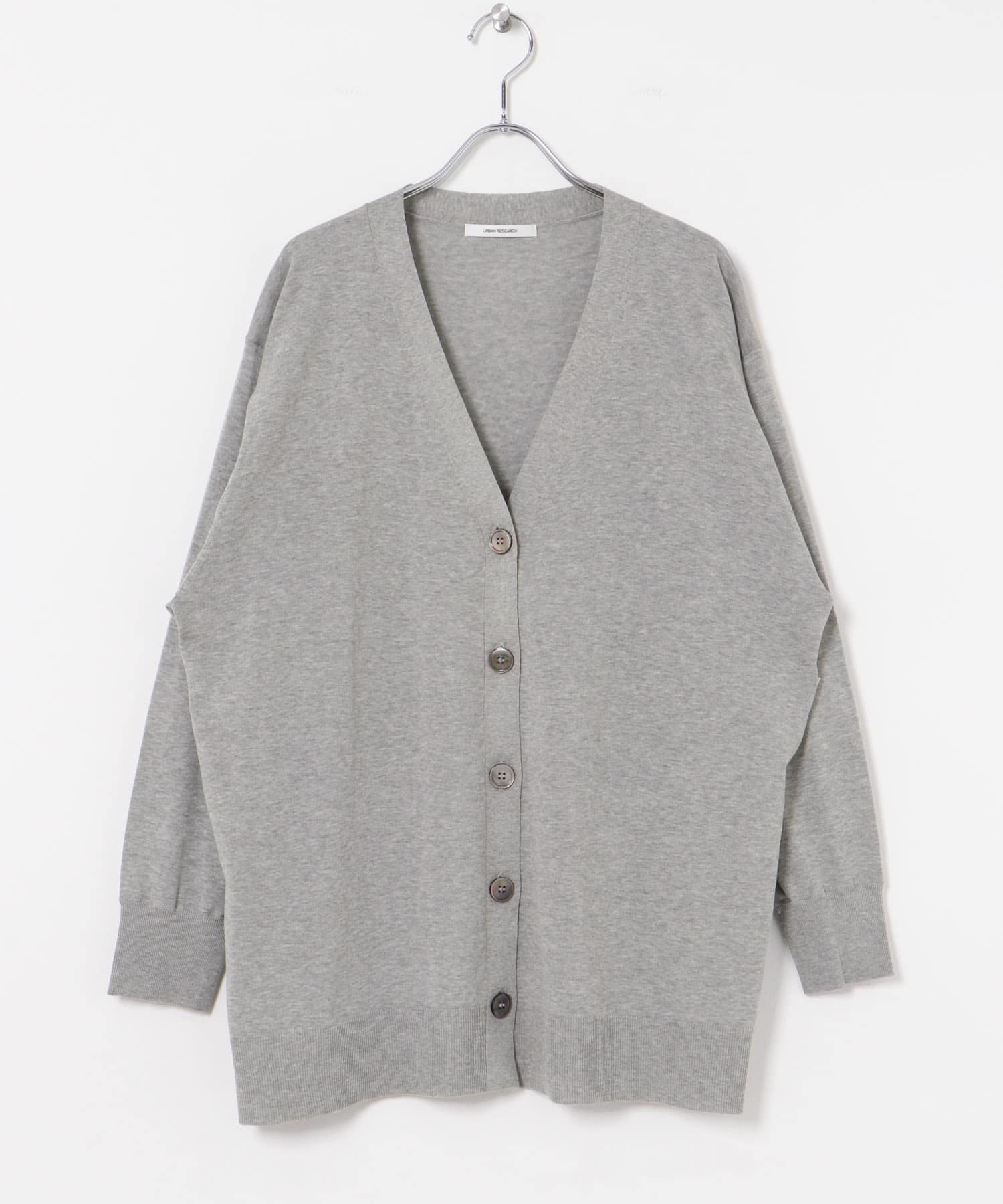 UVカット加工カーディガン GRAY FREE