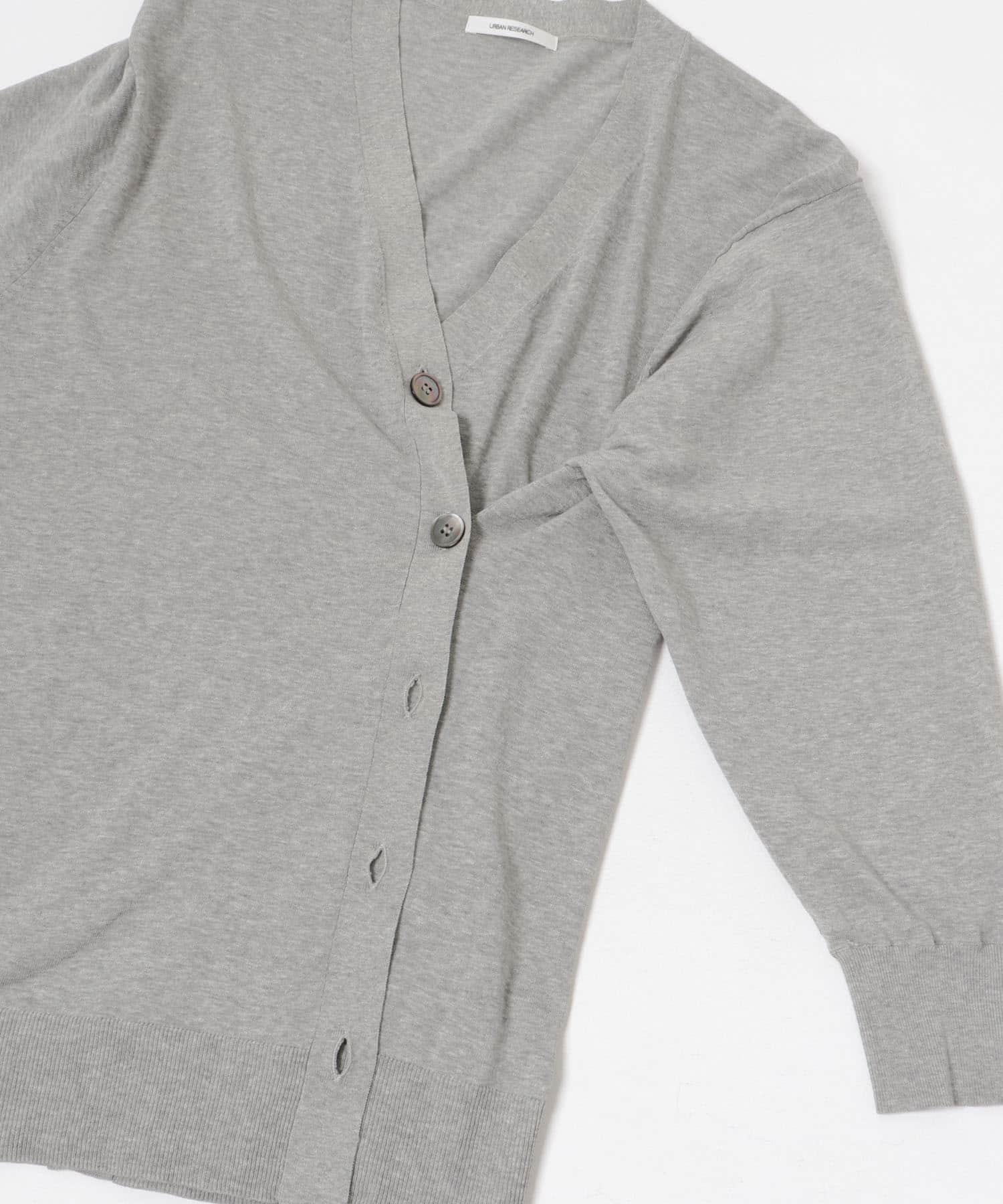 UVカット加工カーディガン GRAY FREE