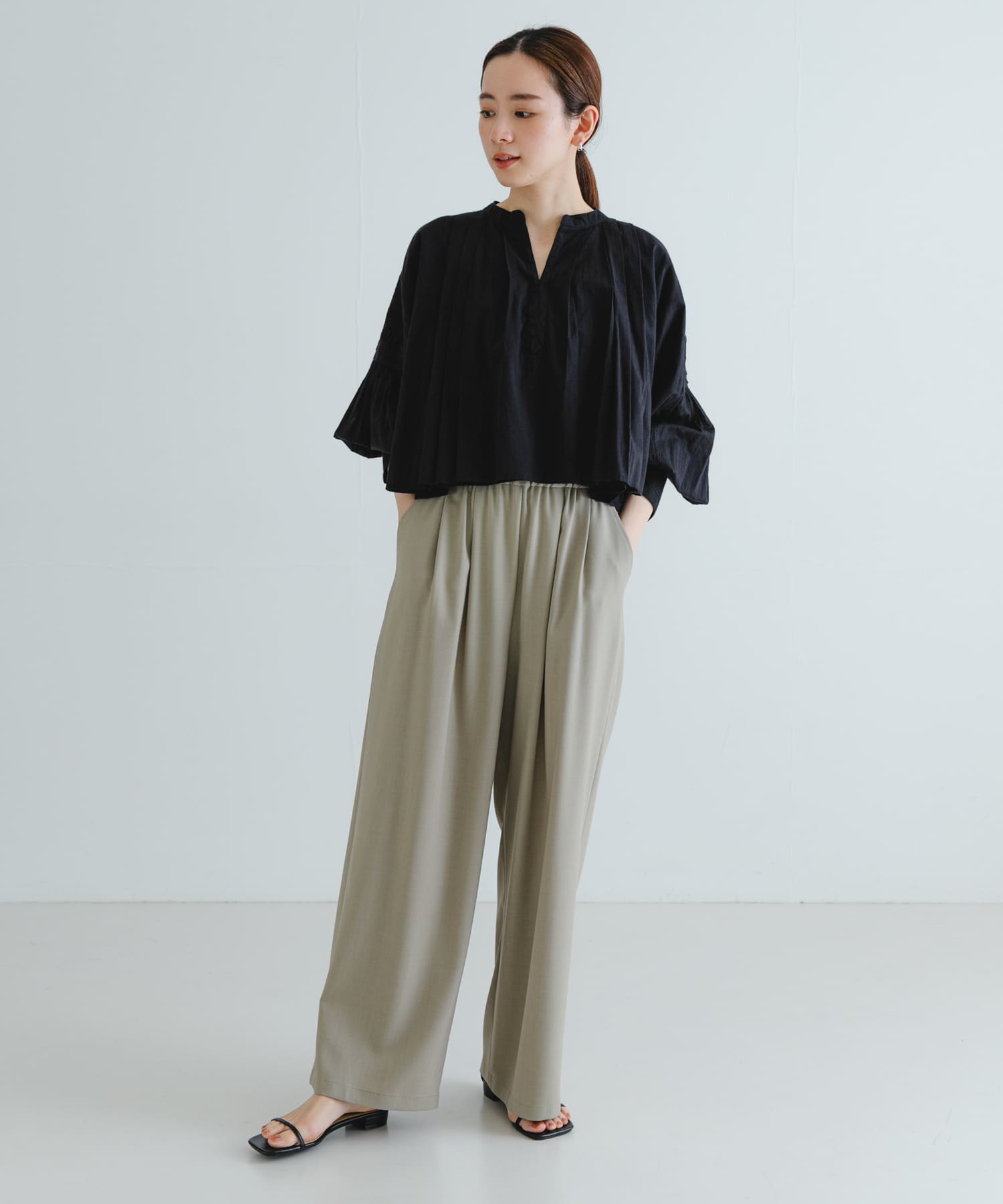 身長：162cm サイズ：FREE