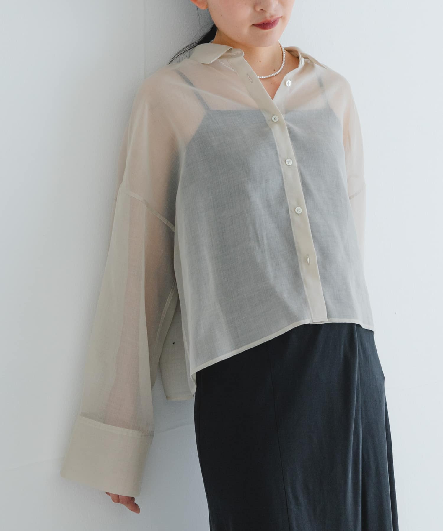 身長：162cm サイズ：FREE