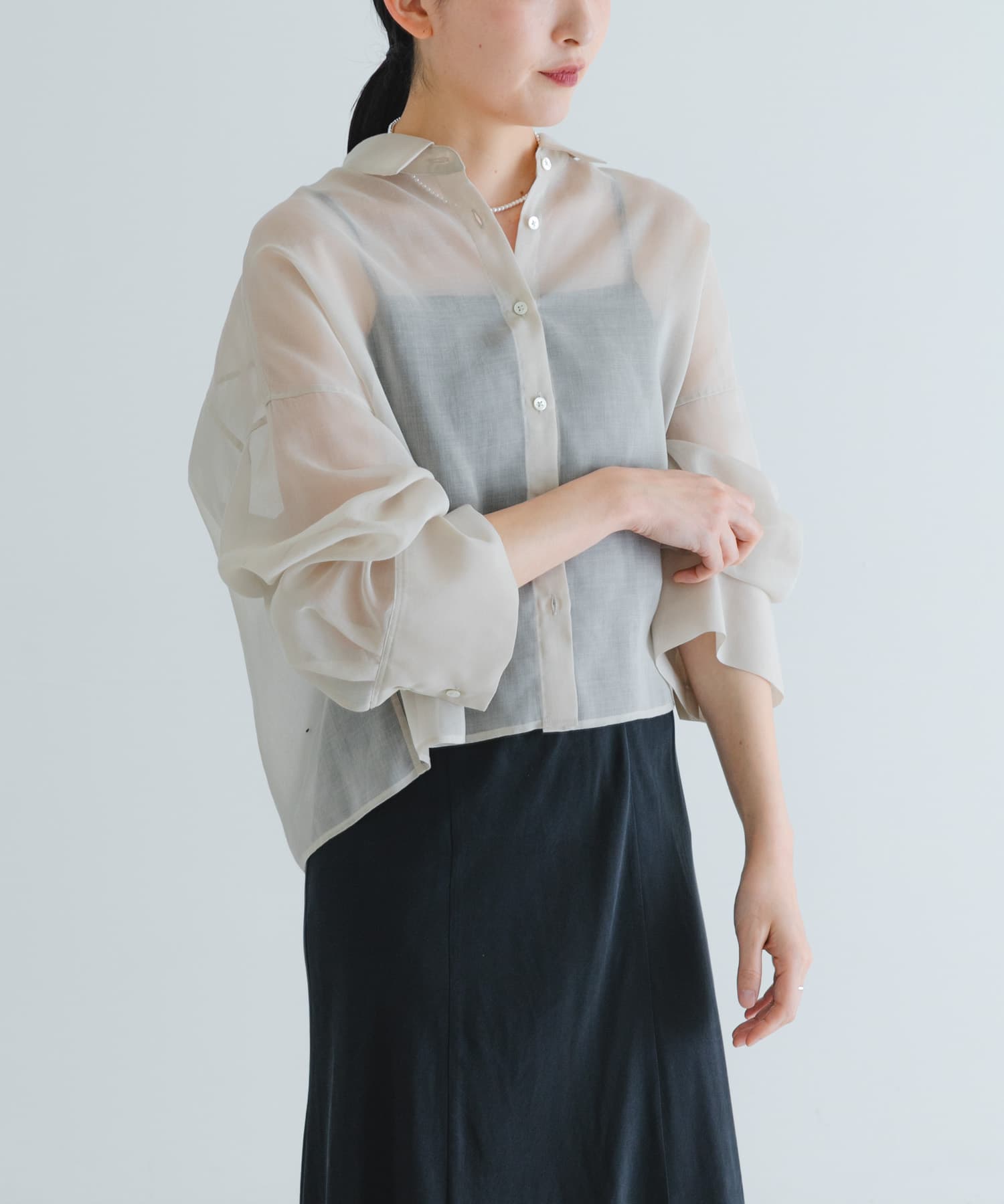身長：162cm サイズ：FREE