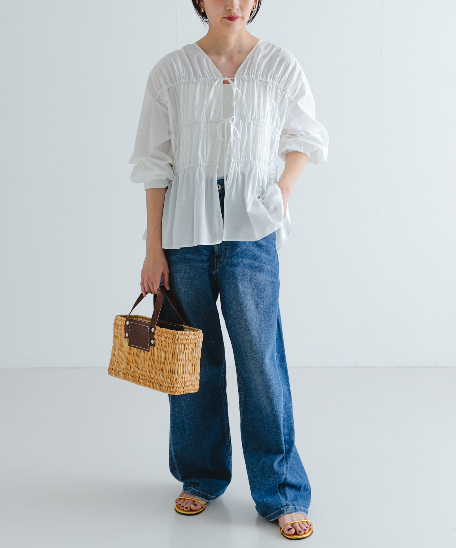 身長：162cm サイズ：FREE