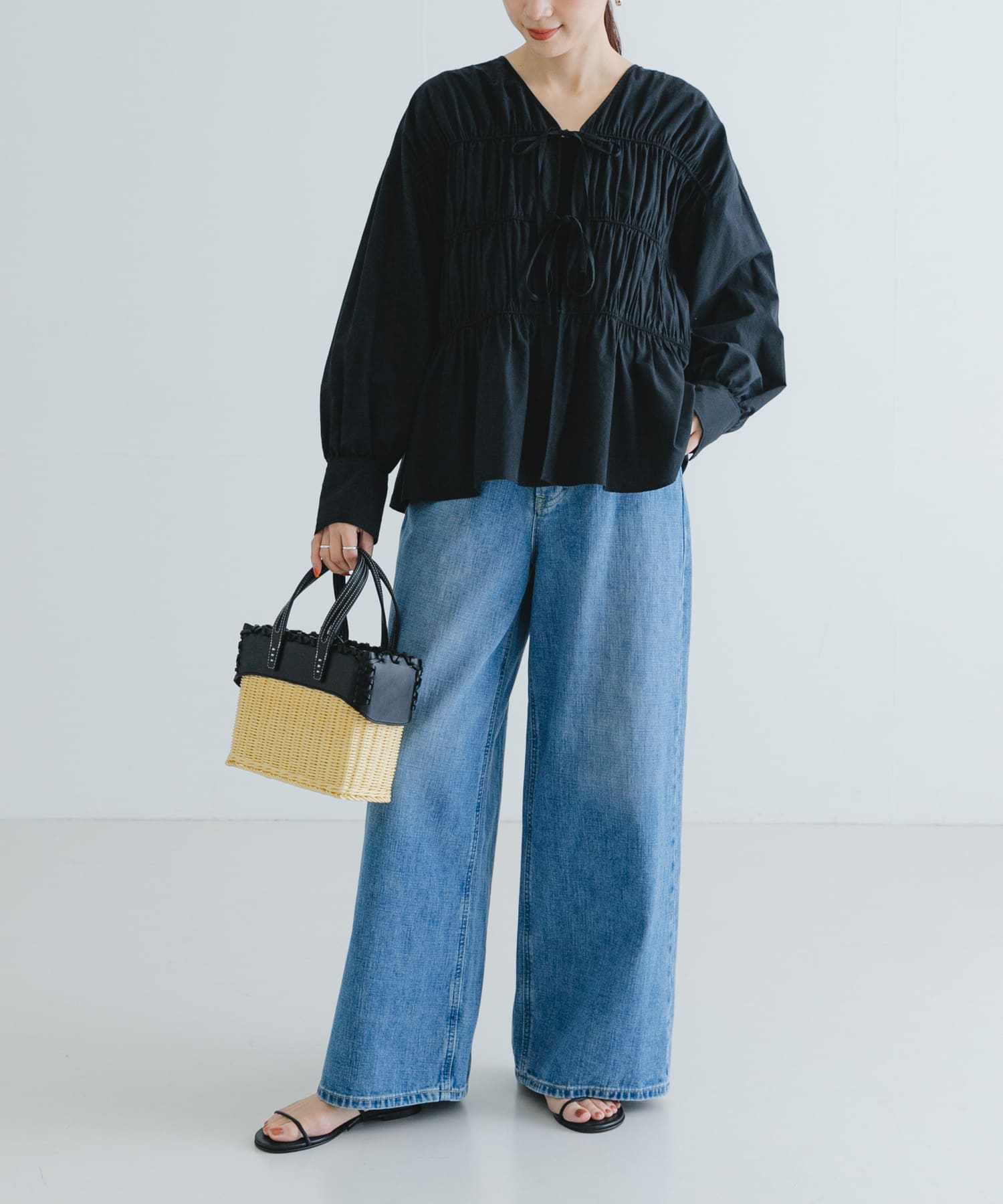 身長：162cm サイズ：FREE