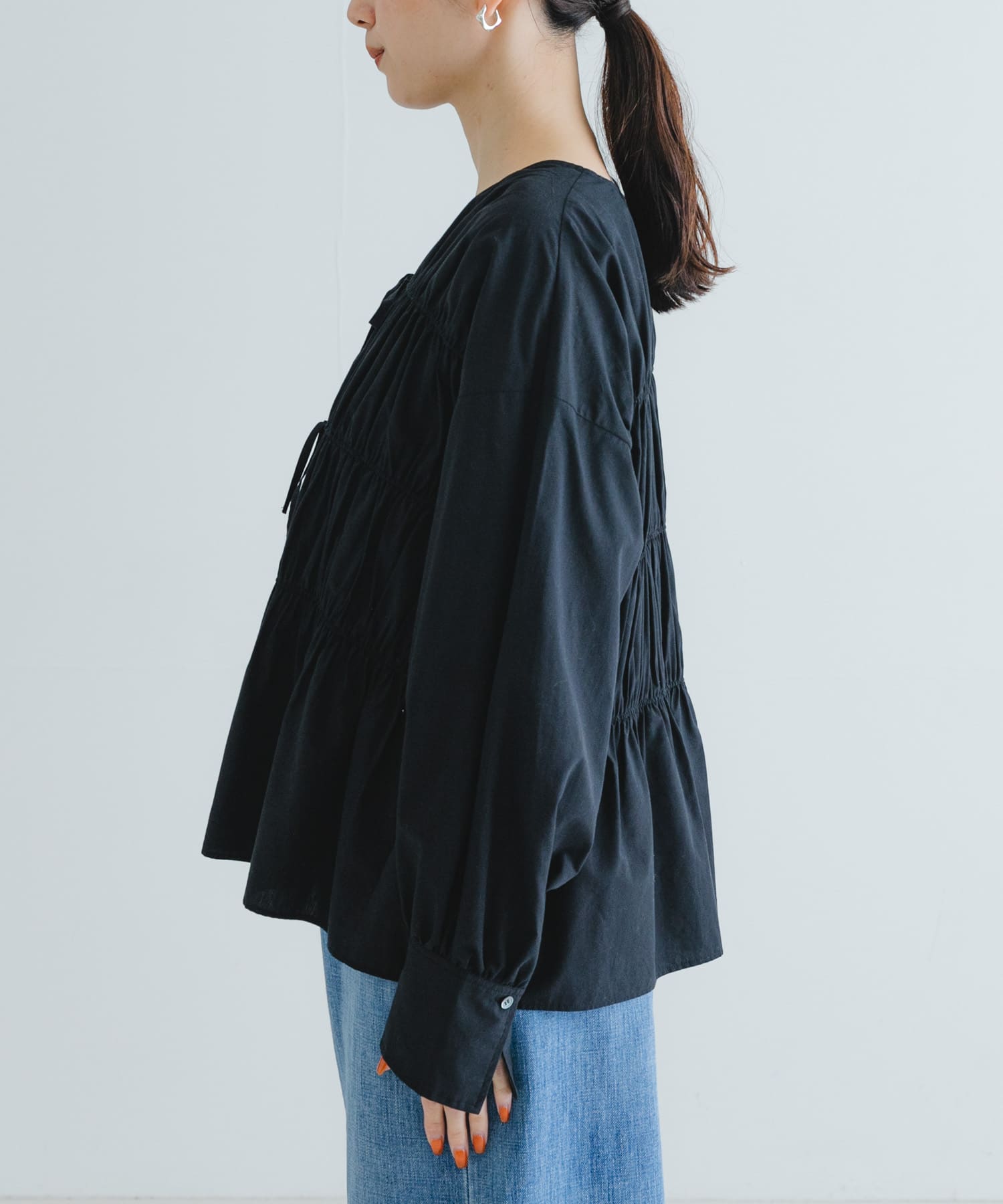 身長：162cm サイズ：FREE