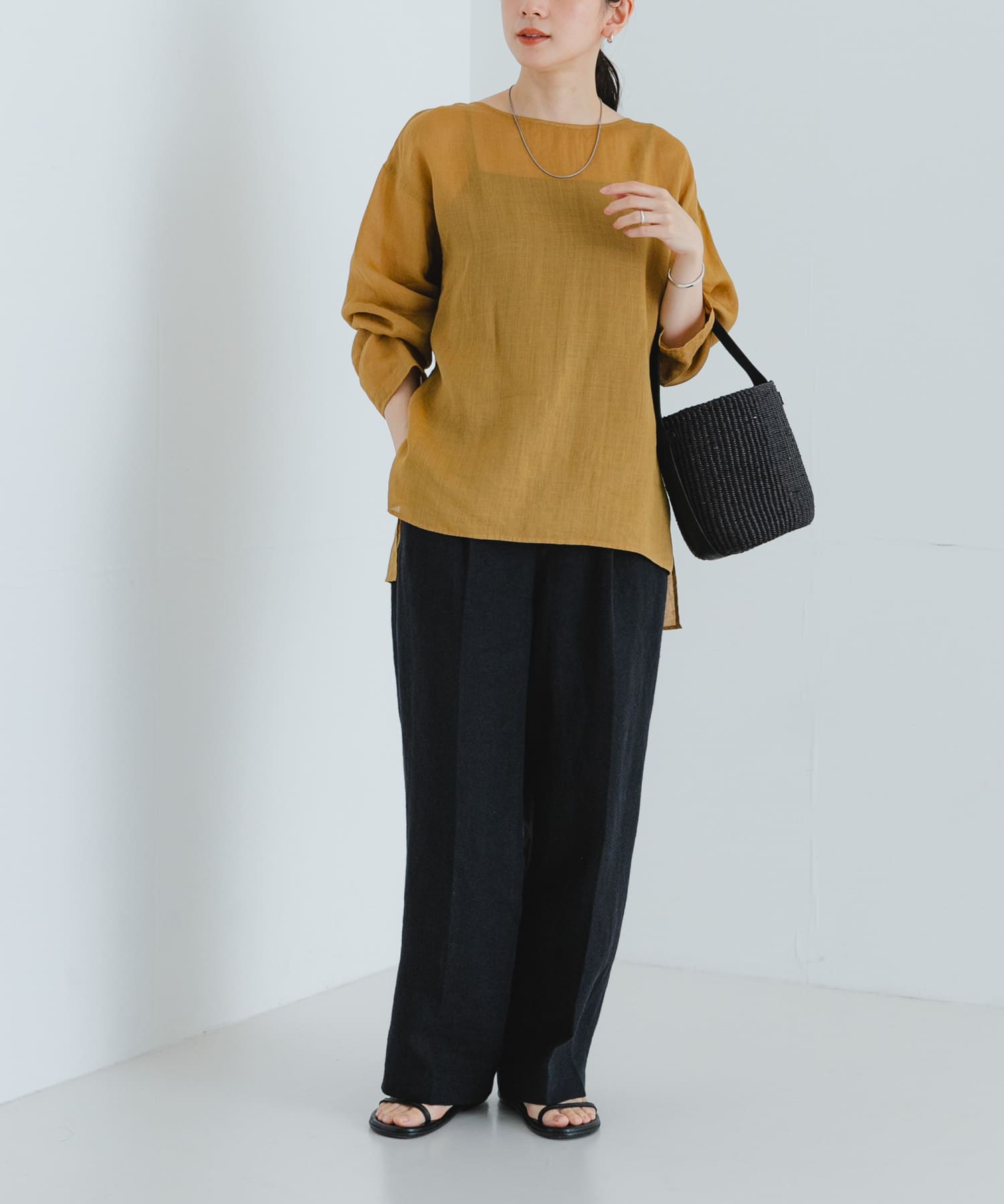 身長：162cm サイズ：FREE