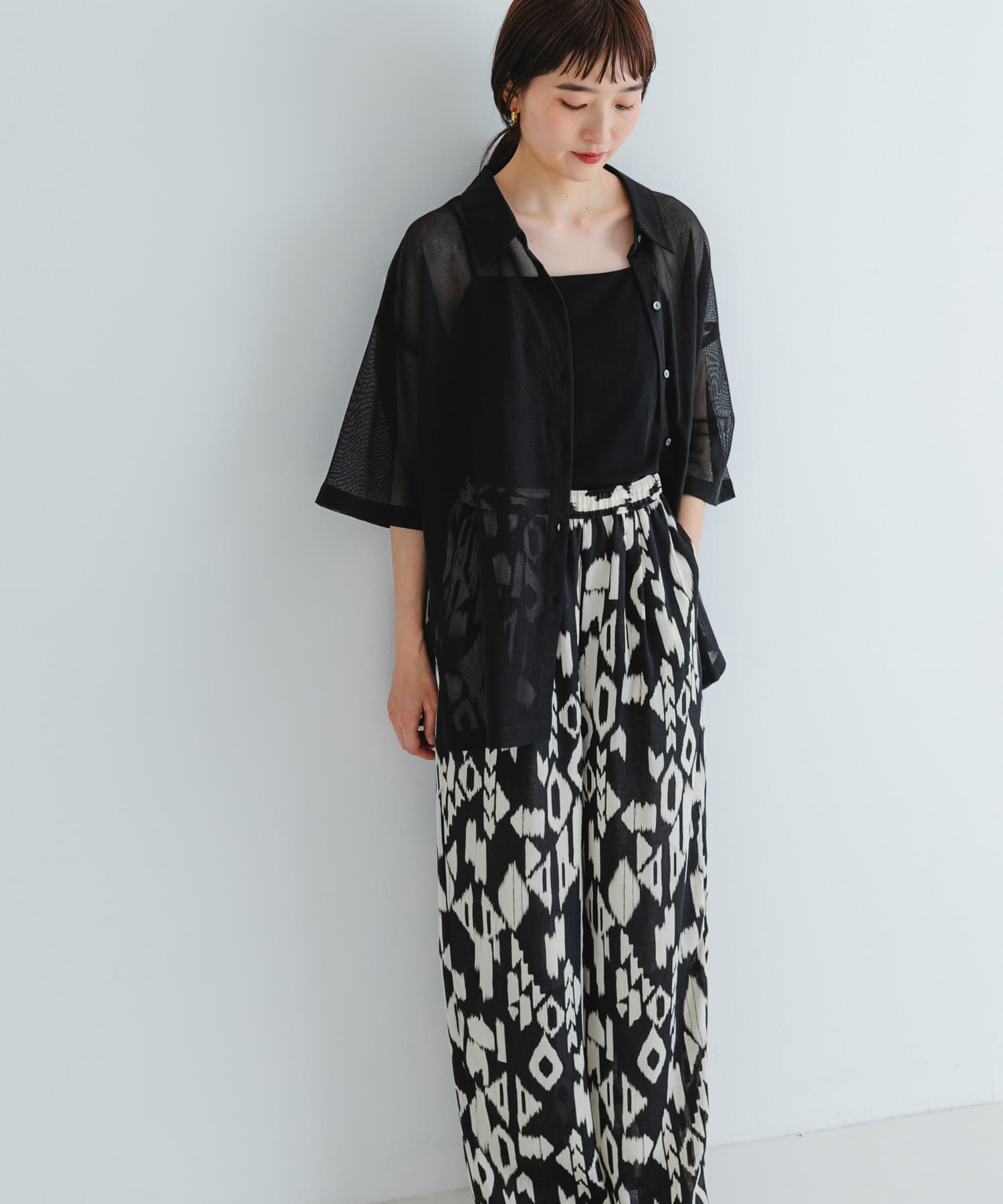 身長：162cm サイズ：FREE