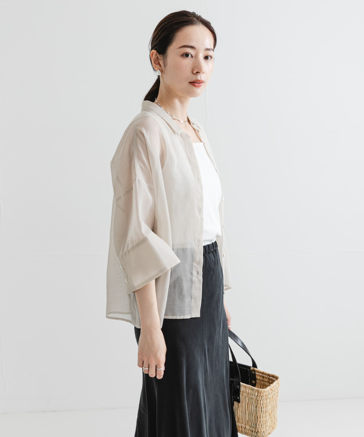 身長：162cm サイズ：FREE