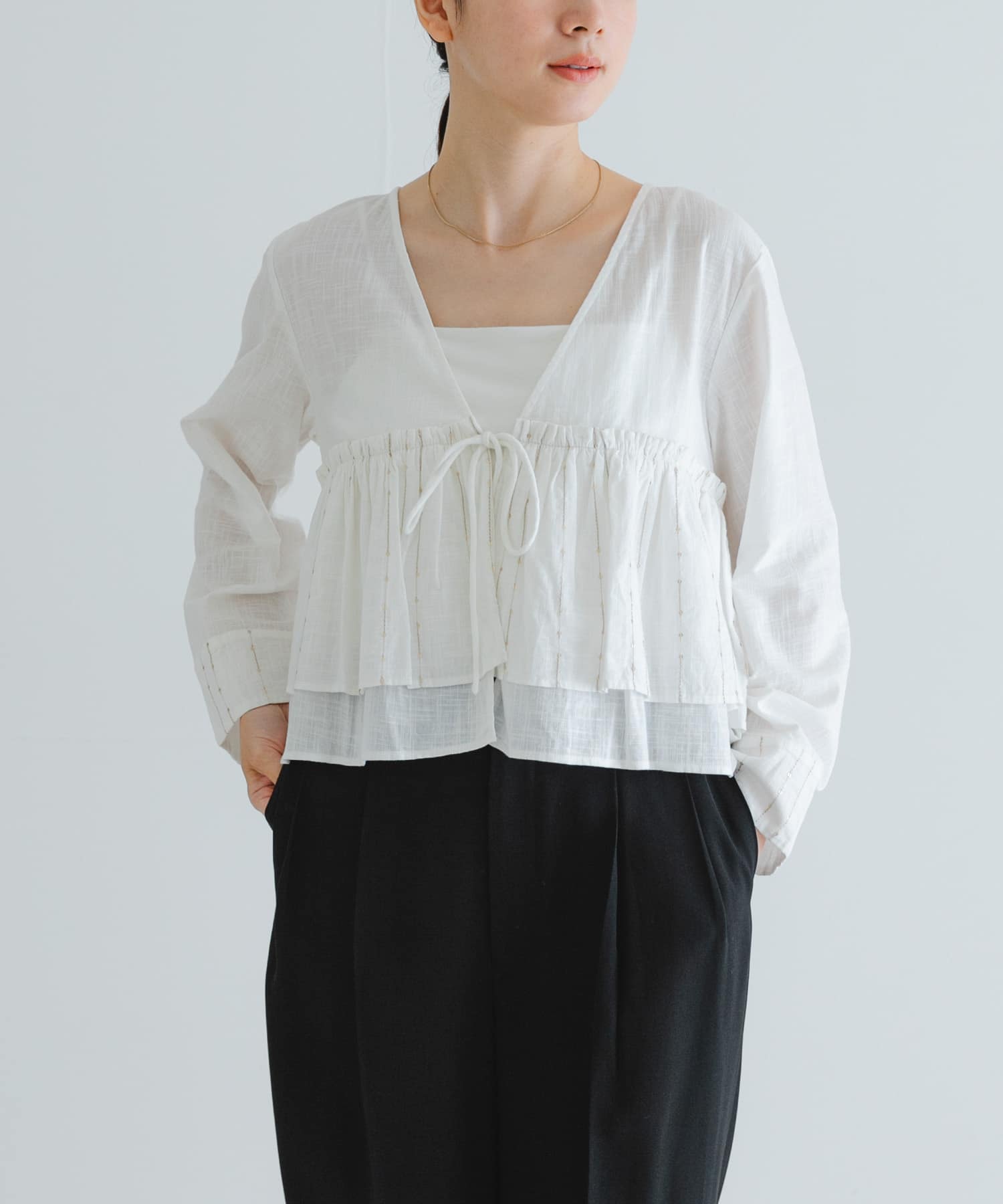 身長：162cm サイズ：FREE