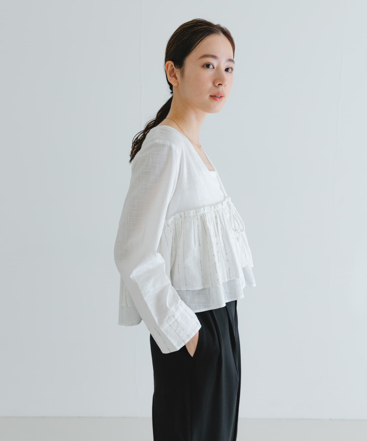 身長：162cm サイズ：FREE