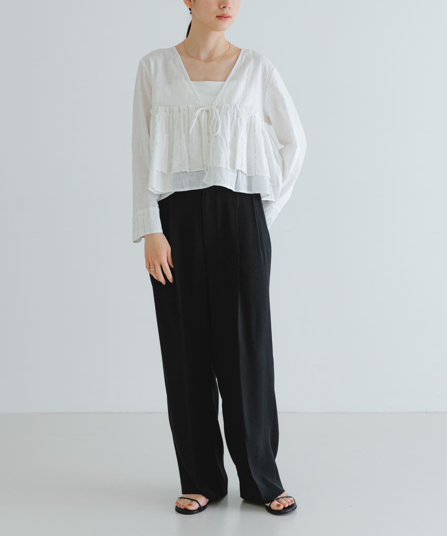 身長：162cm サイズ：FREE