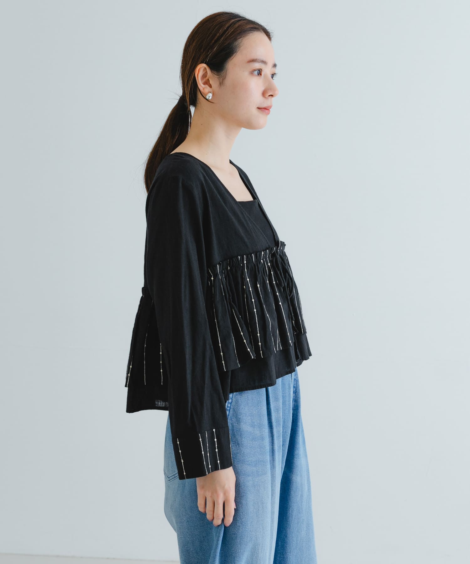 身長：162cm サイズ：FREE