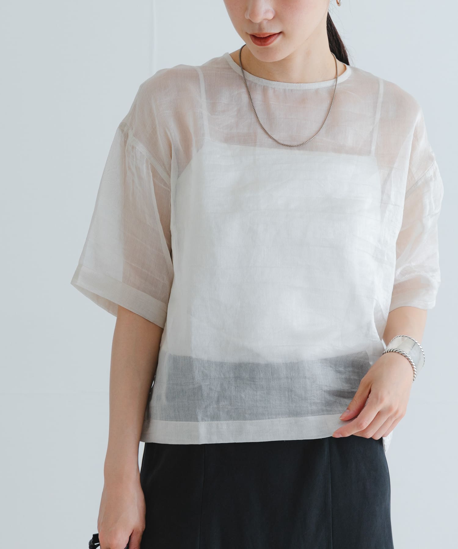 身長：162cm サイズ：FREE