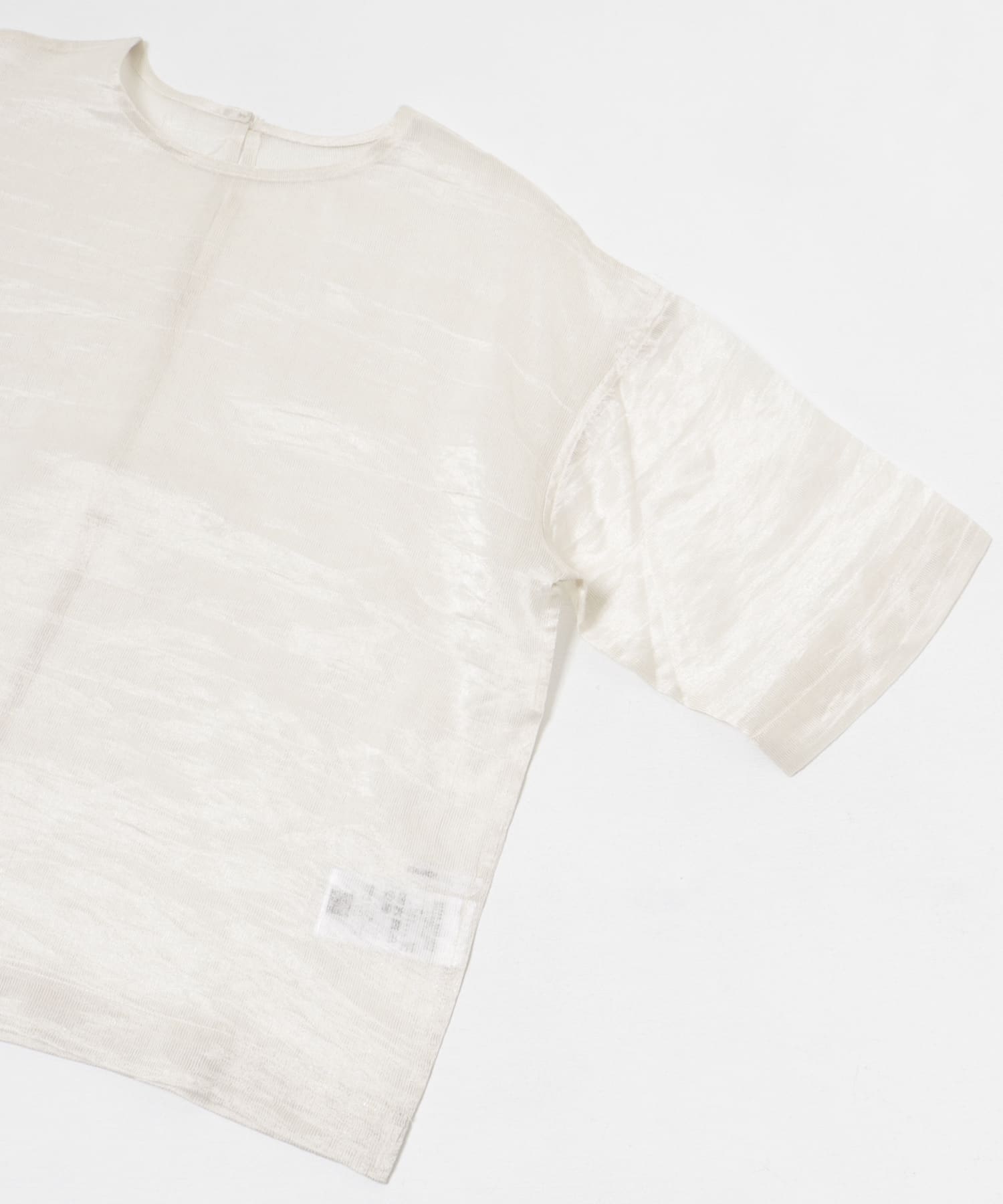 シルクブレンドシアーブラウス OFF FREE