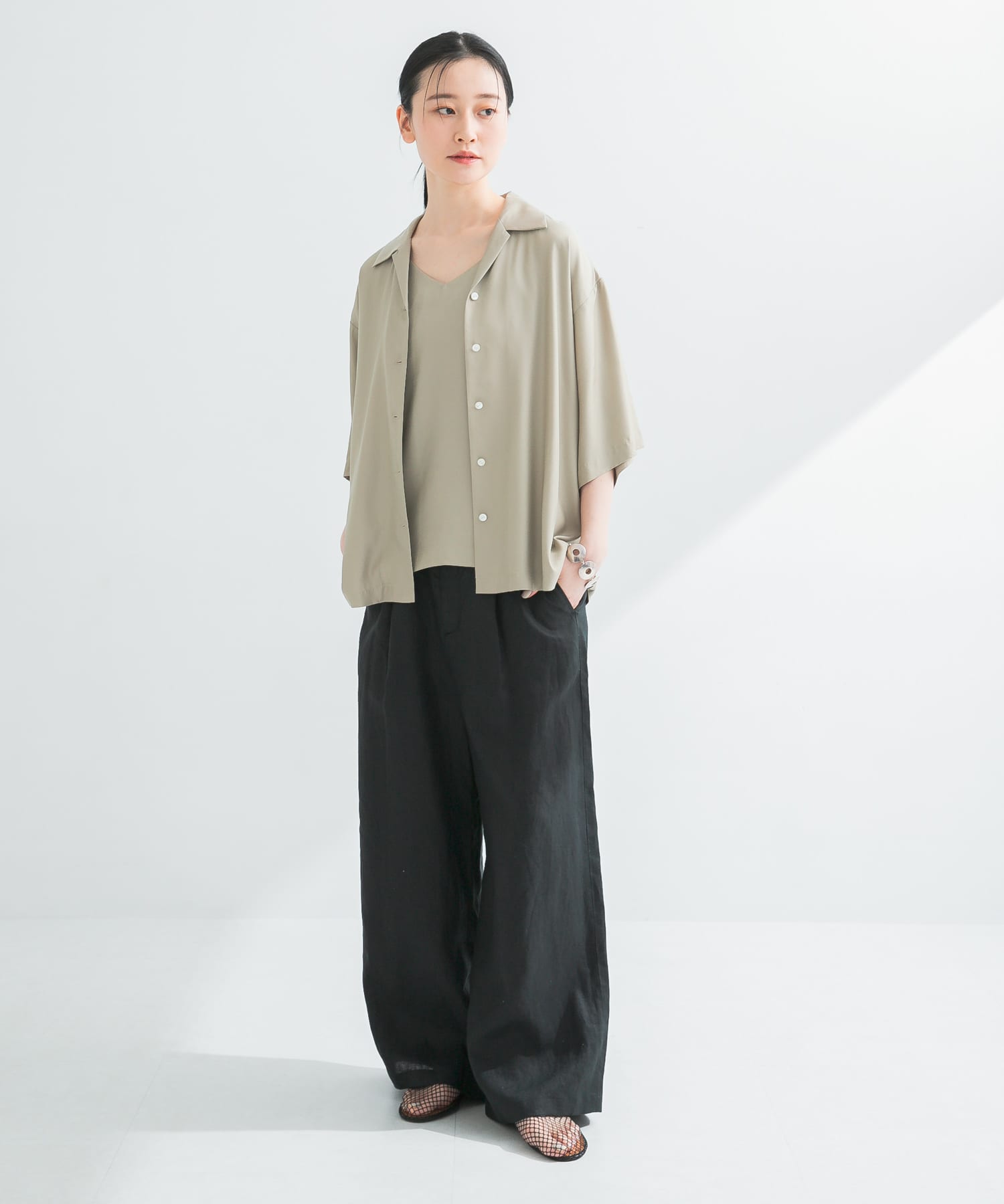身長：170cm サイズ：38