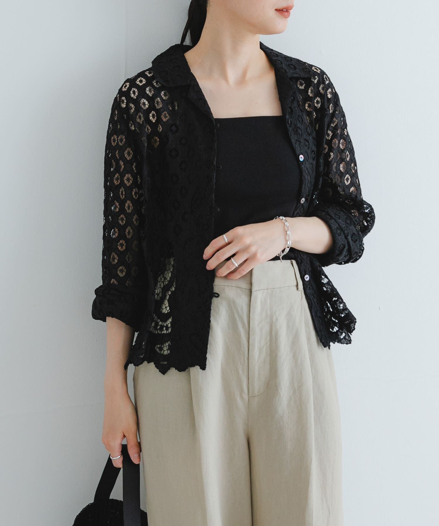 身長：162cm サイズ：FREE