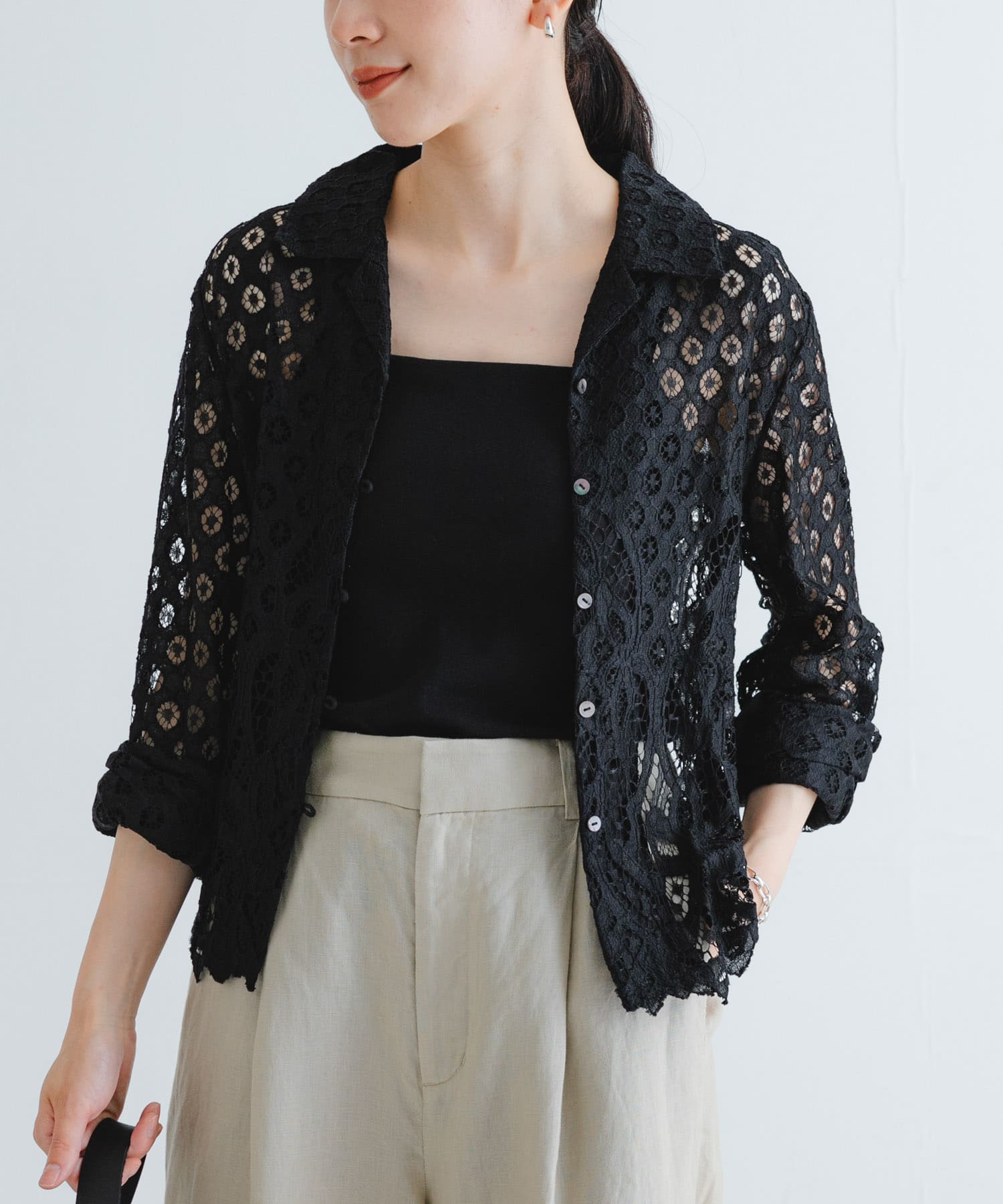 身長：162cm サイズ：FREE