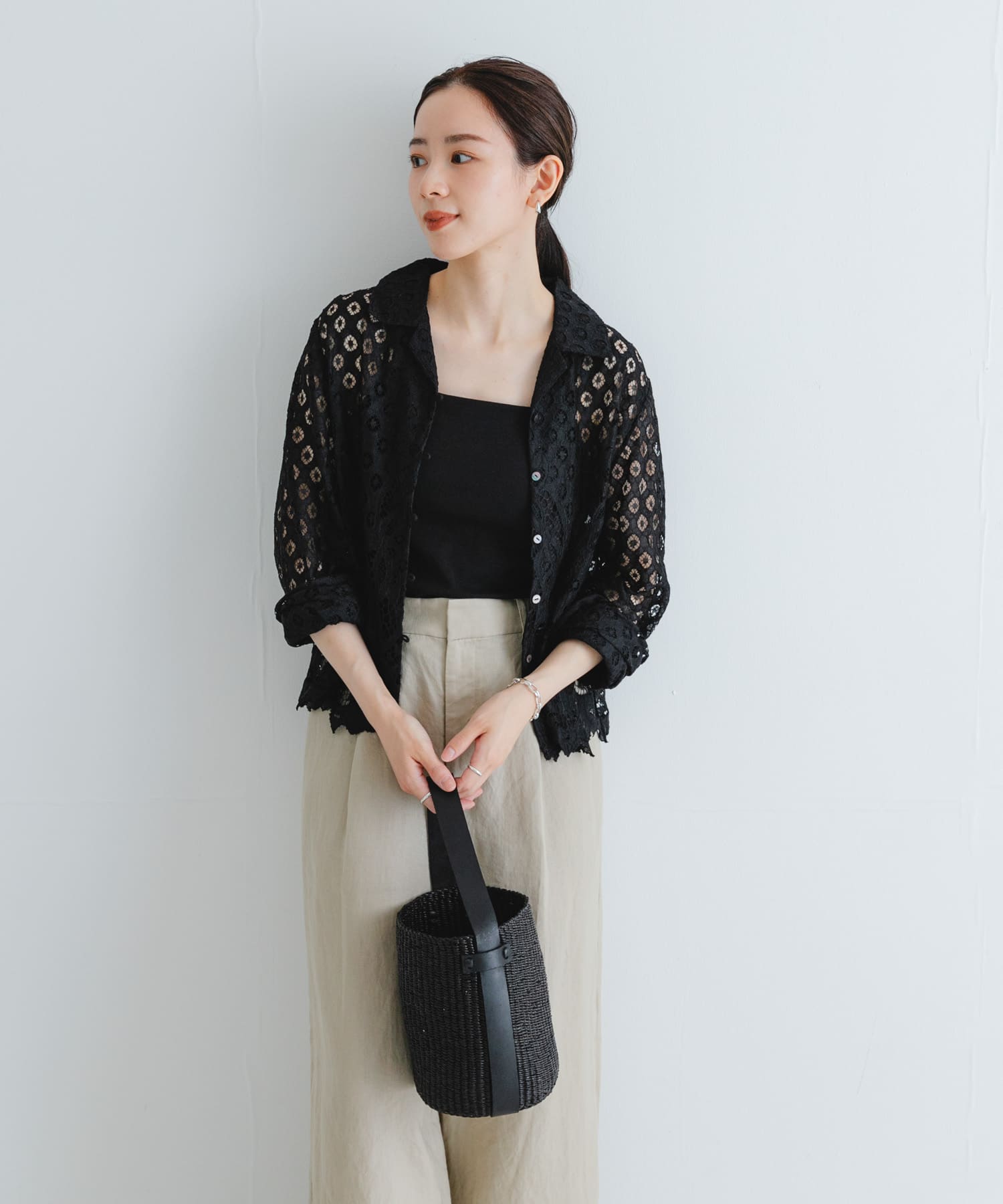 身長：162cm サイズ：FREE