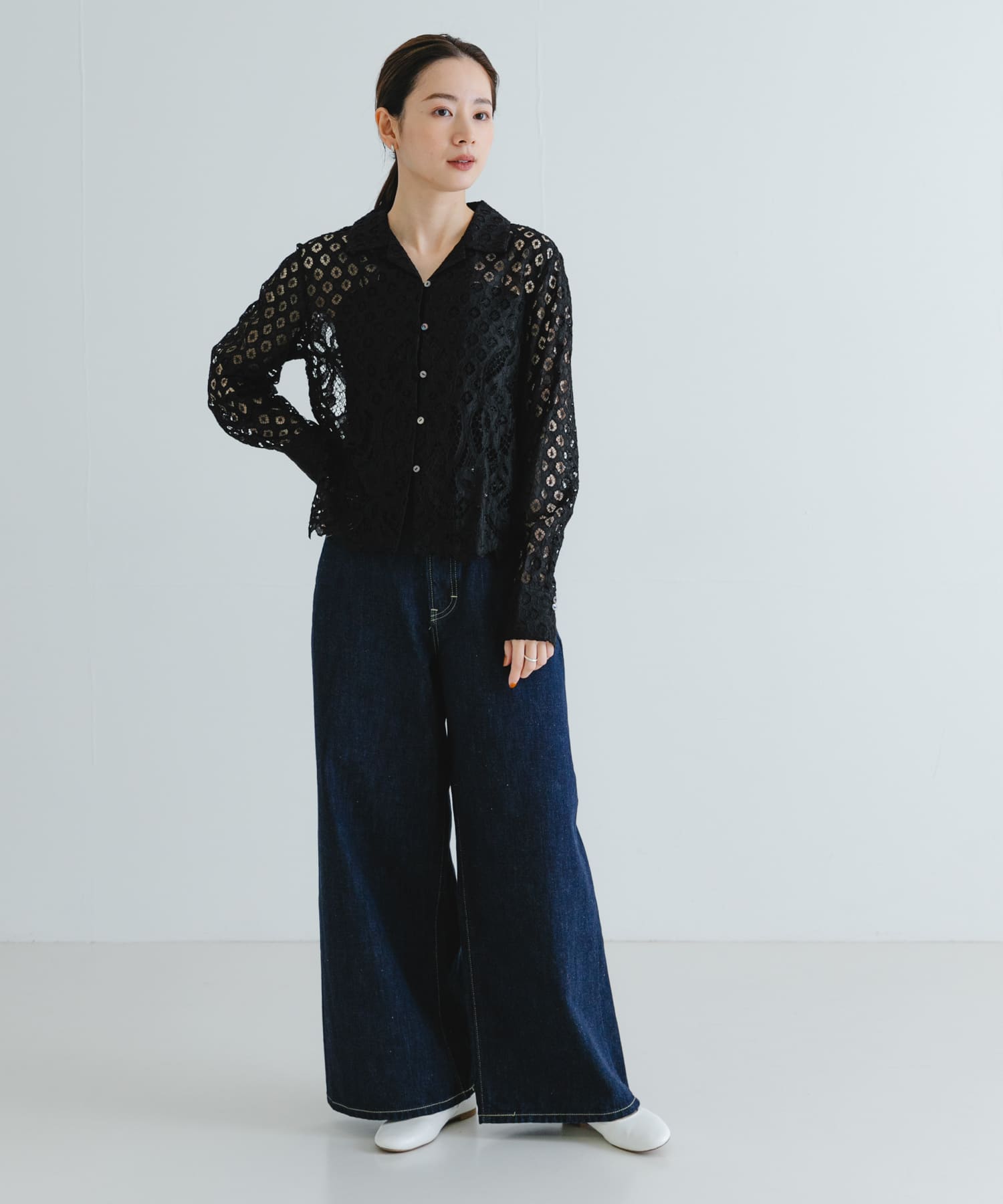 身長：162cm サイズ：FREE