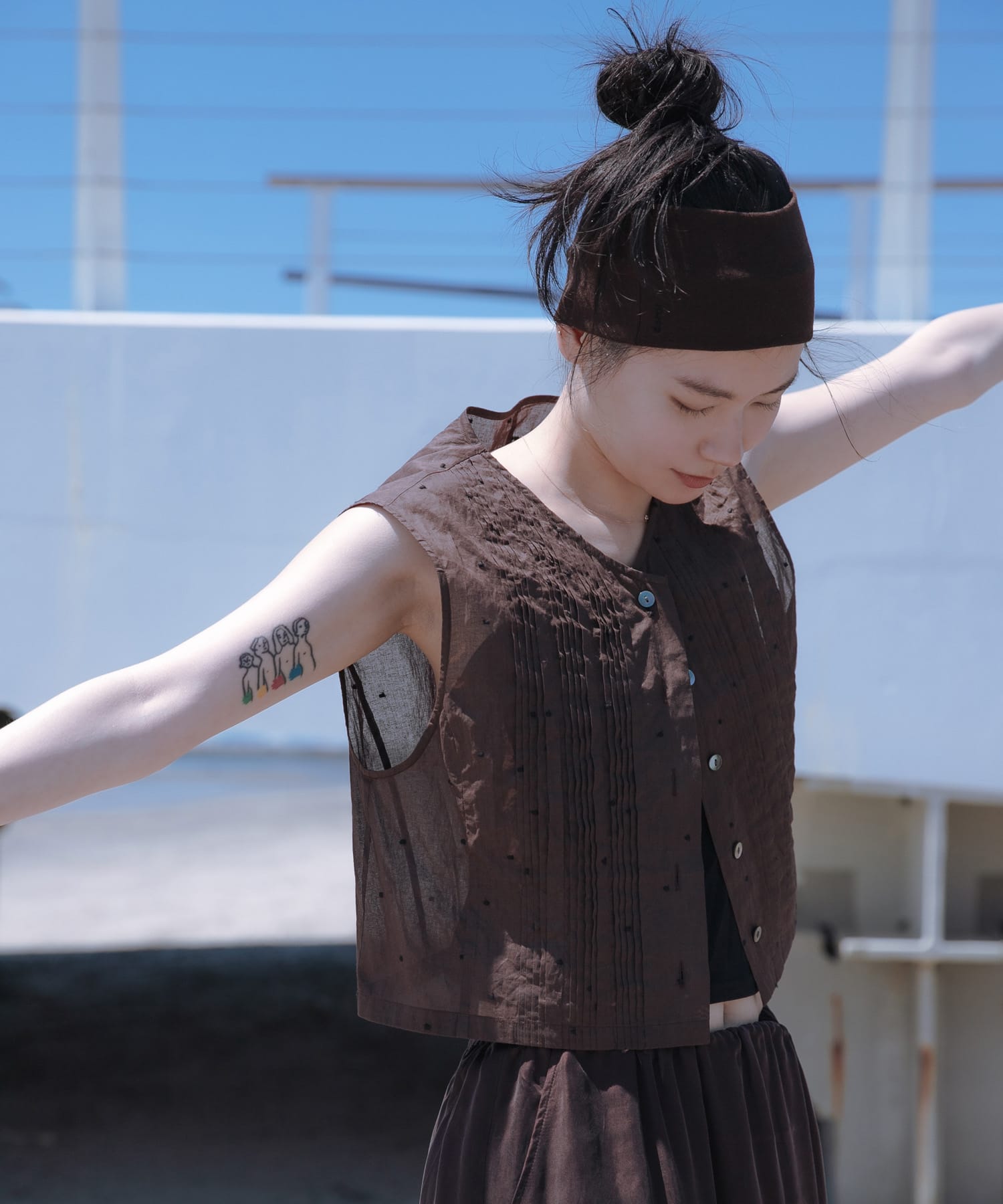 身長：168cm サイズ：FREE