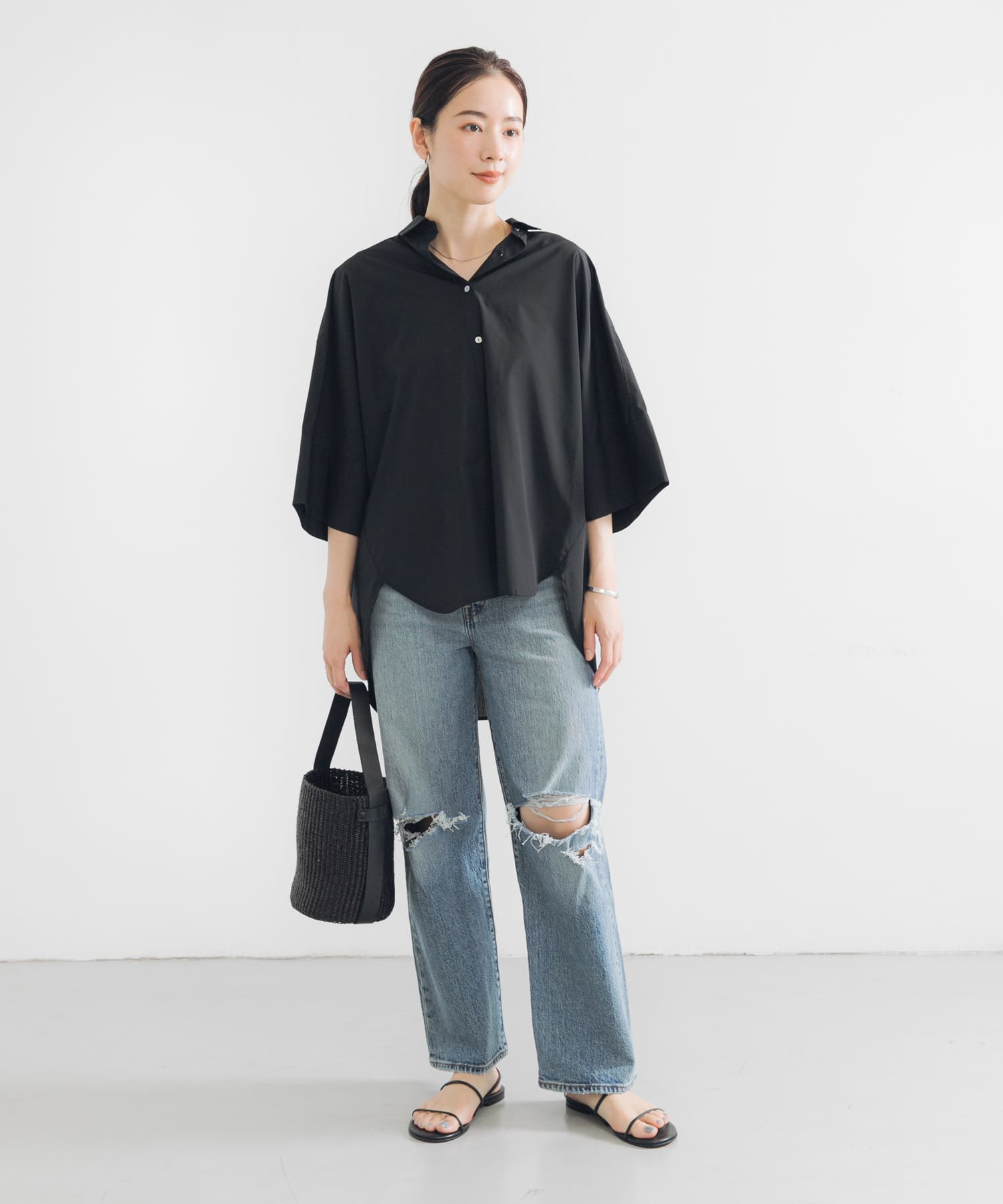 身長：162cm サイズ：FREE