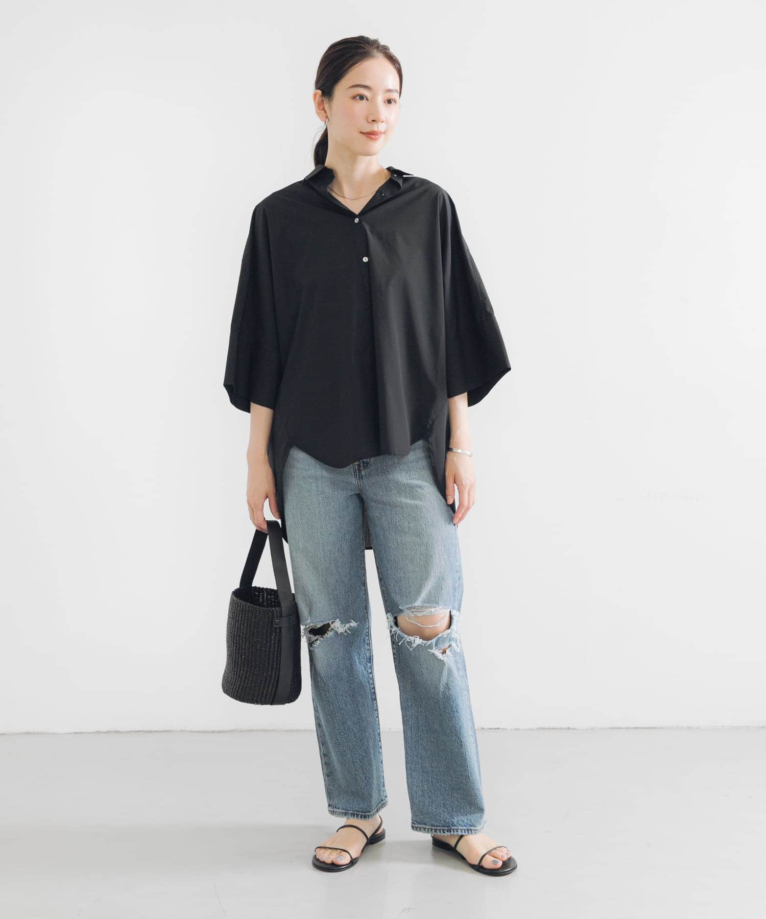 身長：162cm サイズ：FREE