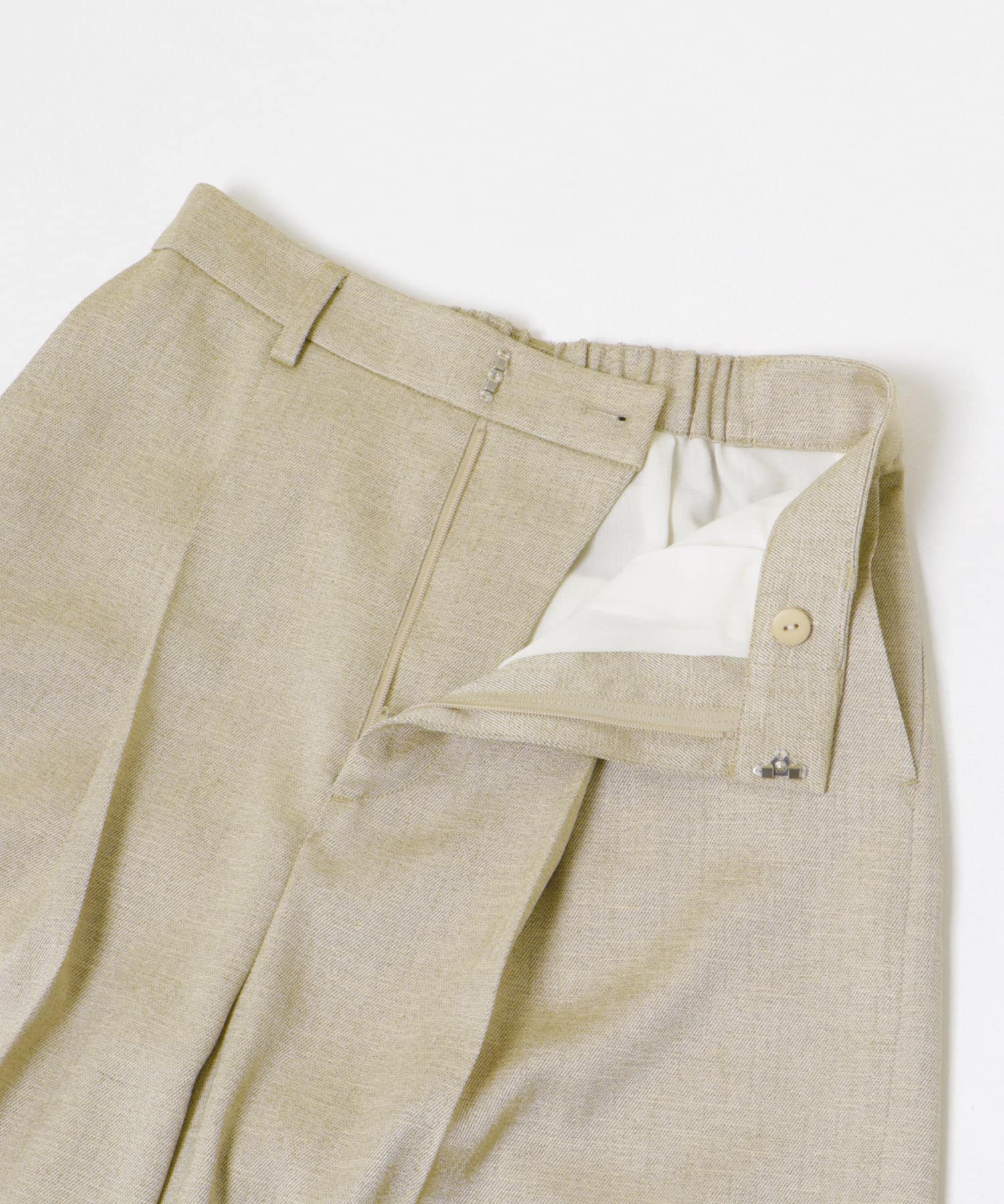 『UVカット/吸水速乾/イージーケア』『UR TECH DRYLUXE』ツイードワイドパンツ BEIGE 36