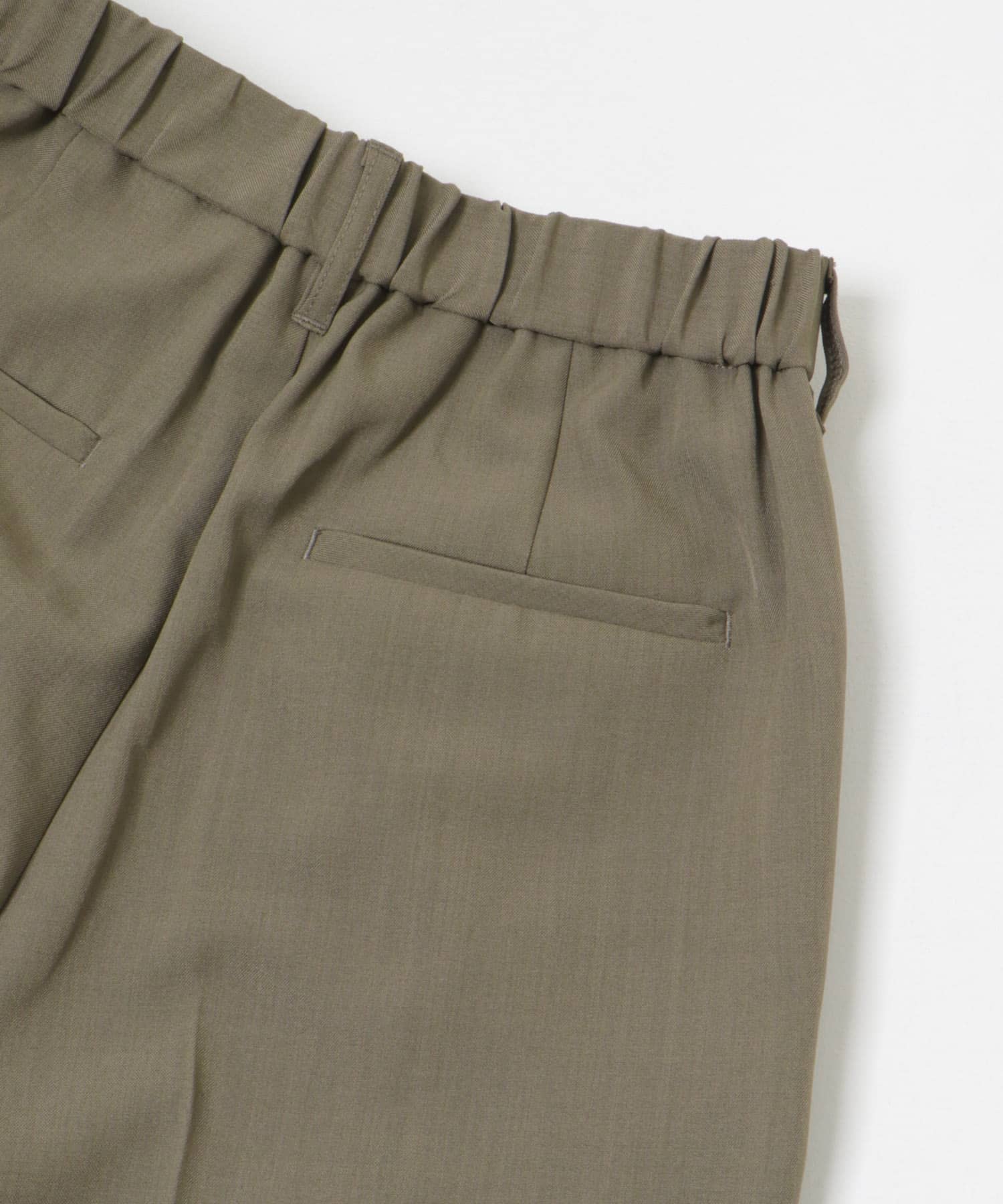 『3サイズ展開』『イージーケア』ストレッチタックスラックス KHAKI 34