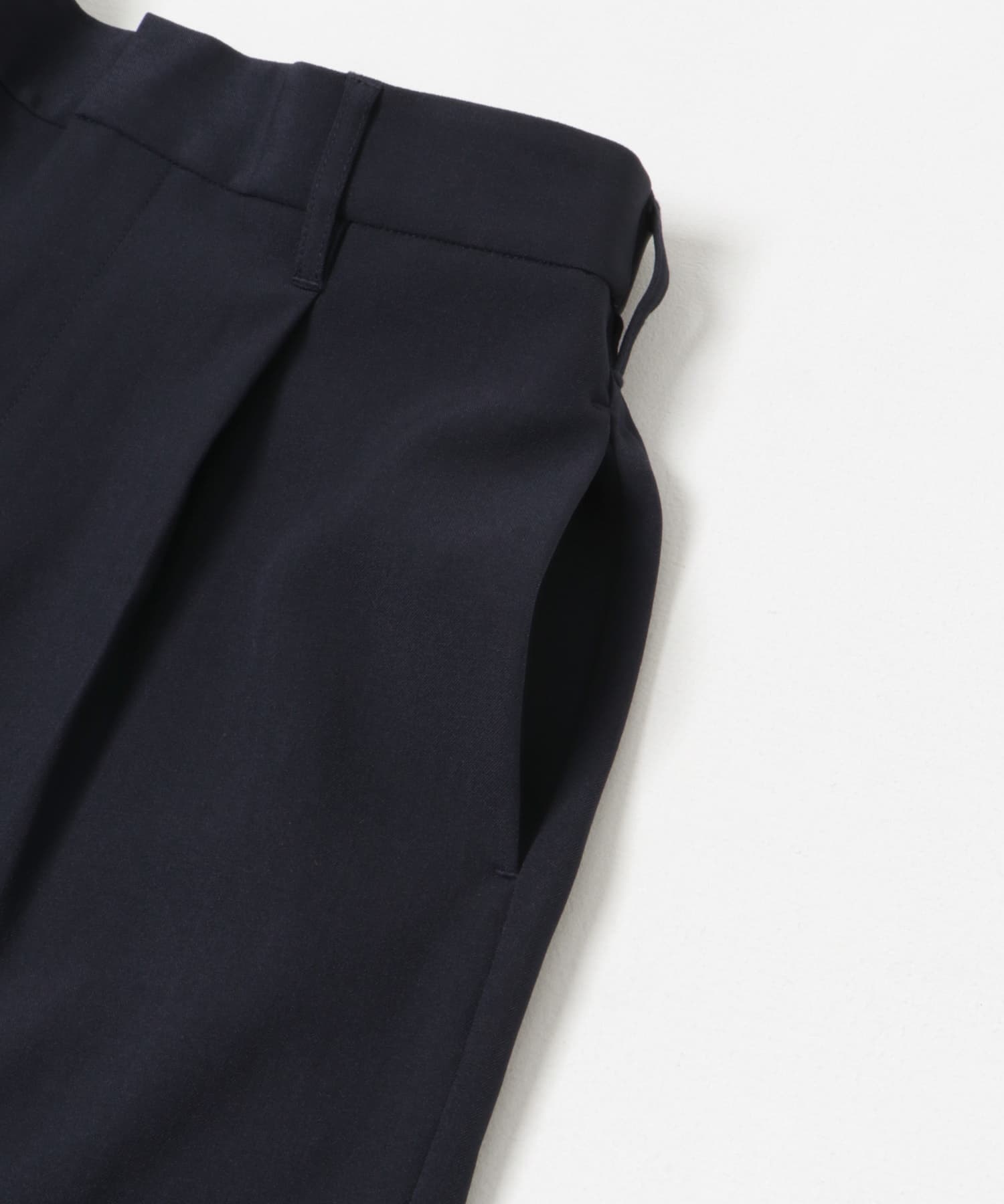 『3サイズ展開』『イージーケア』ストレッチタックスラックス NAVY 34