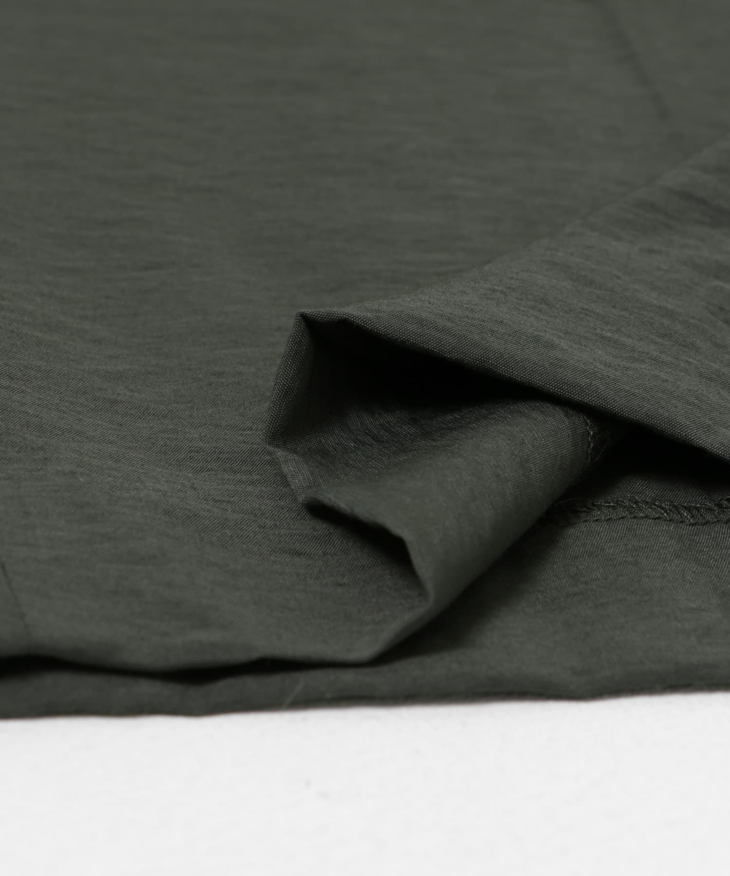 『3サイズ展開』ポプリンイージーテーパードパンツ KHAKI GRAY 36