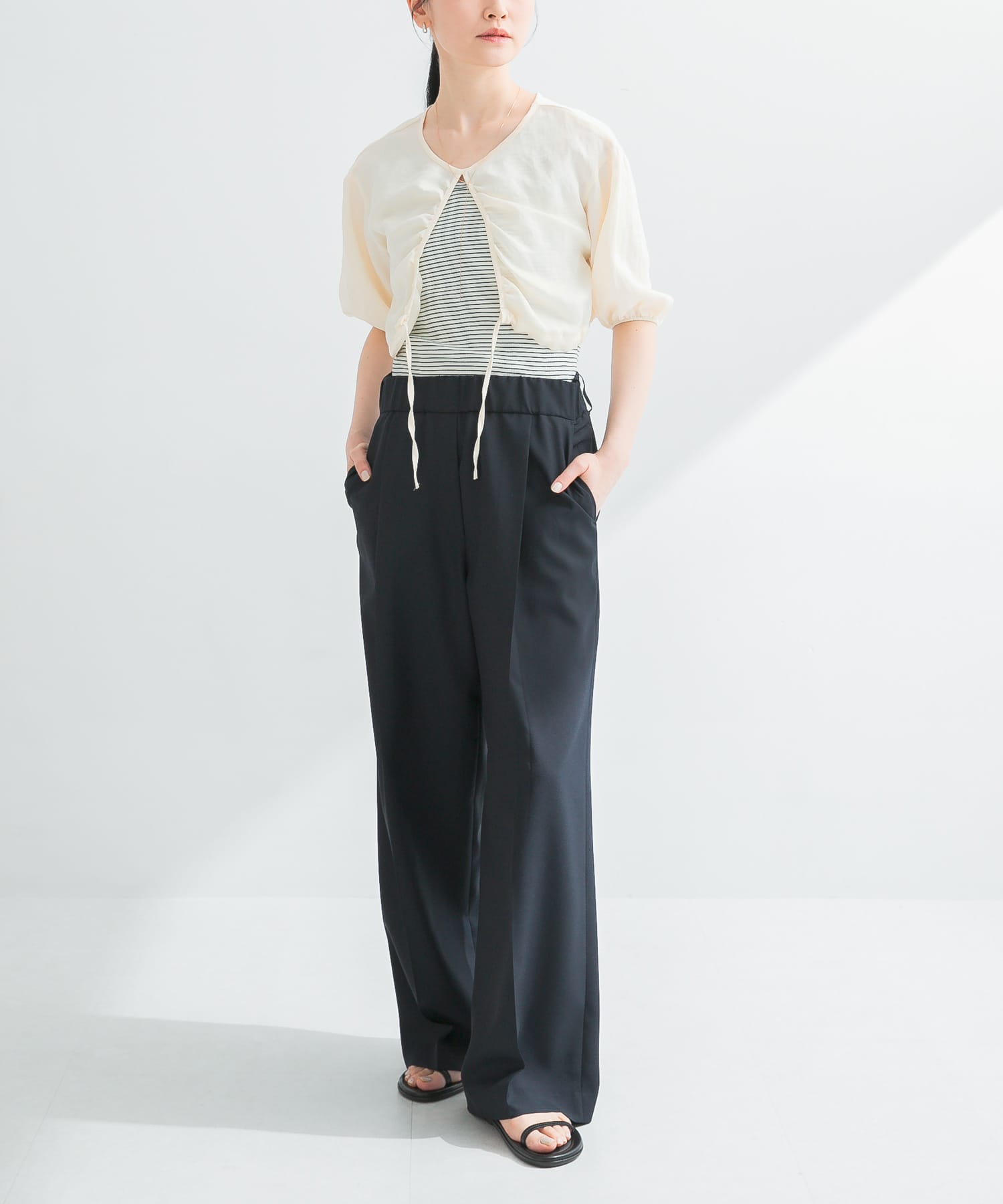 身長：170cm サイズ：38