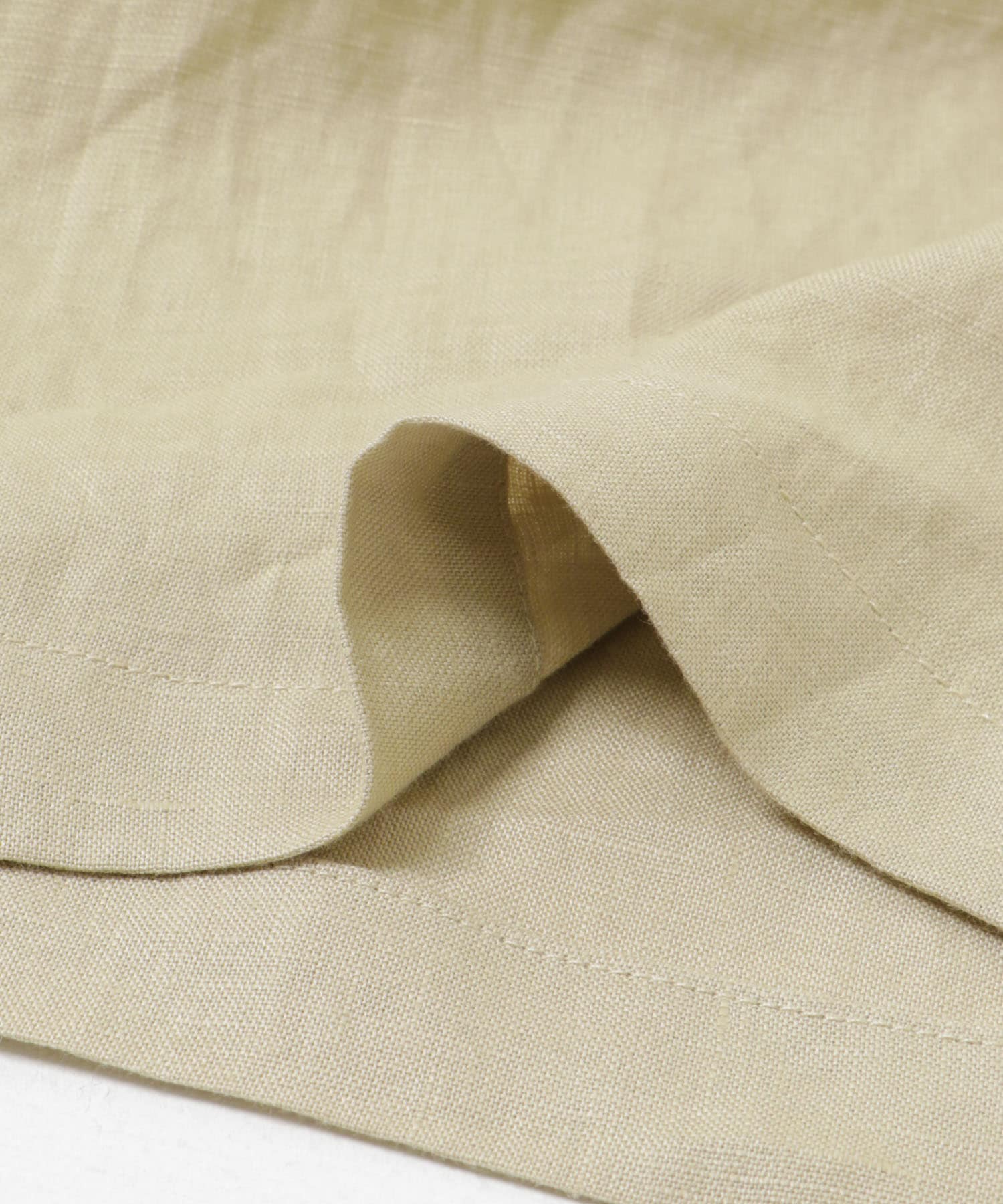 『3サイズ展開』new basic　リネンイージーワイドスラックス L.BEIGE 36
