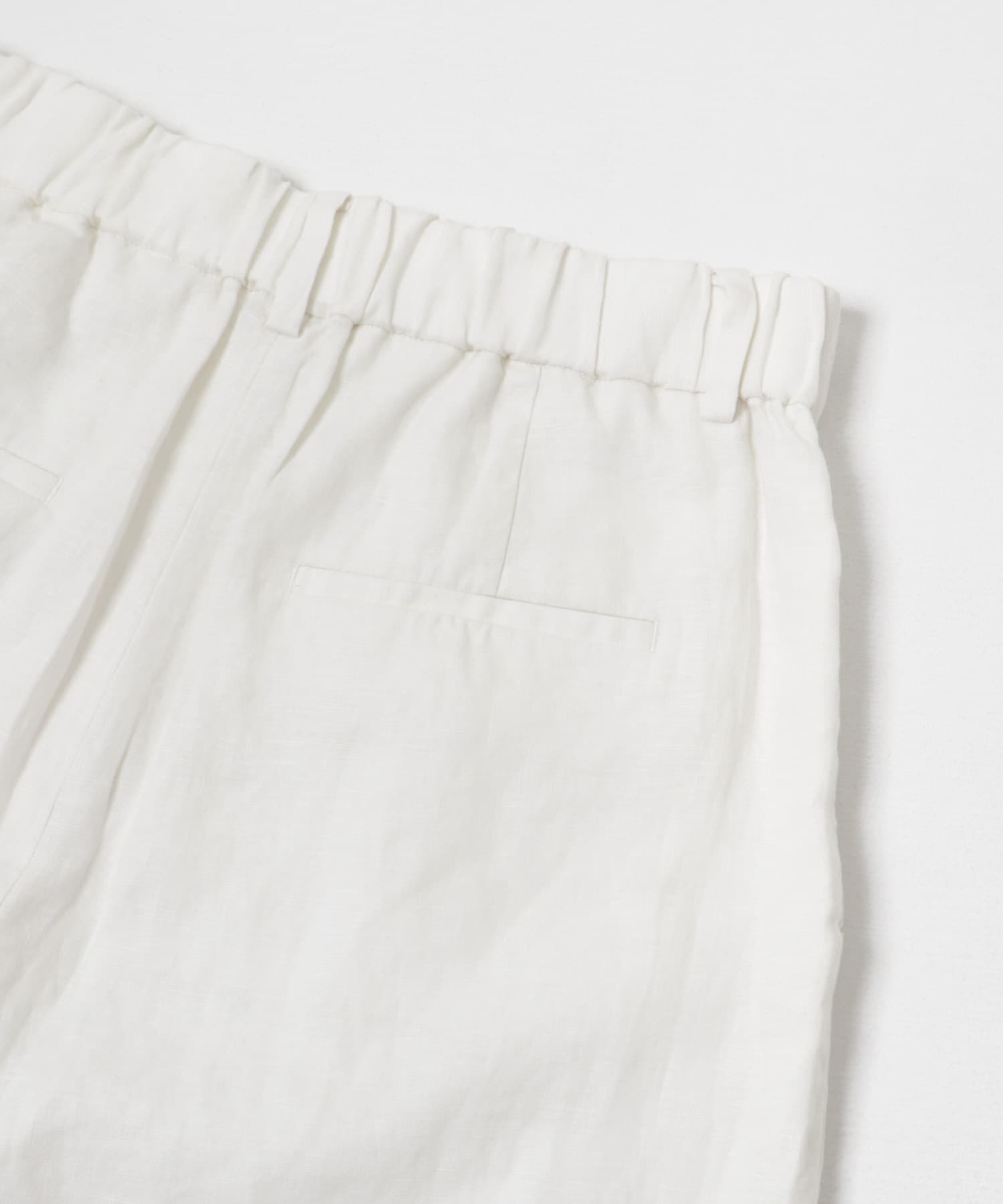 『3サイズ展開』new basic　リネンイージーワイドスラックス OFF 36