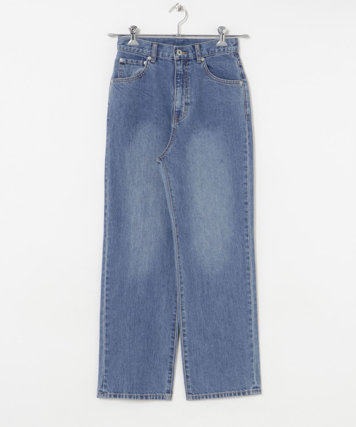 『4サイズ展開』new basic　ストレートフィットデニムパンツ INDIGO 36