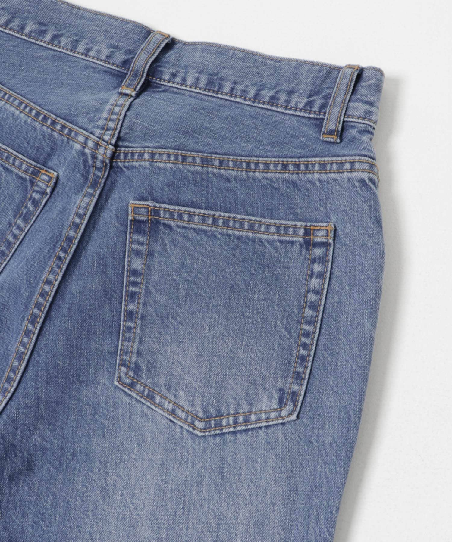 『4サイズ展開』new basic　ストレートフィットデニムパンツ INDIGO 36