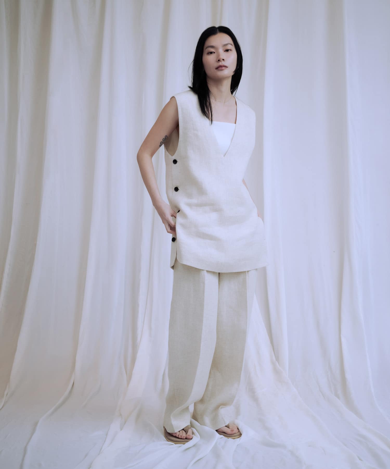 身長：168cm サイズ：38