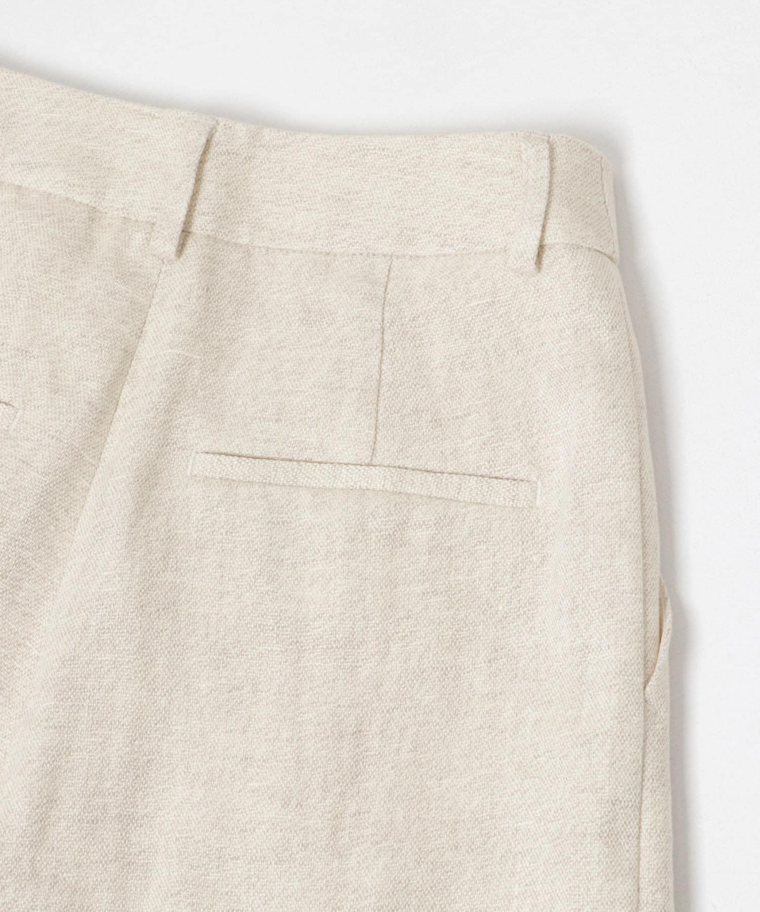 『3サイズ展開』new basic　リネンハイウエストパンツ NATURAL 36