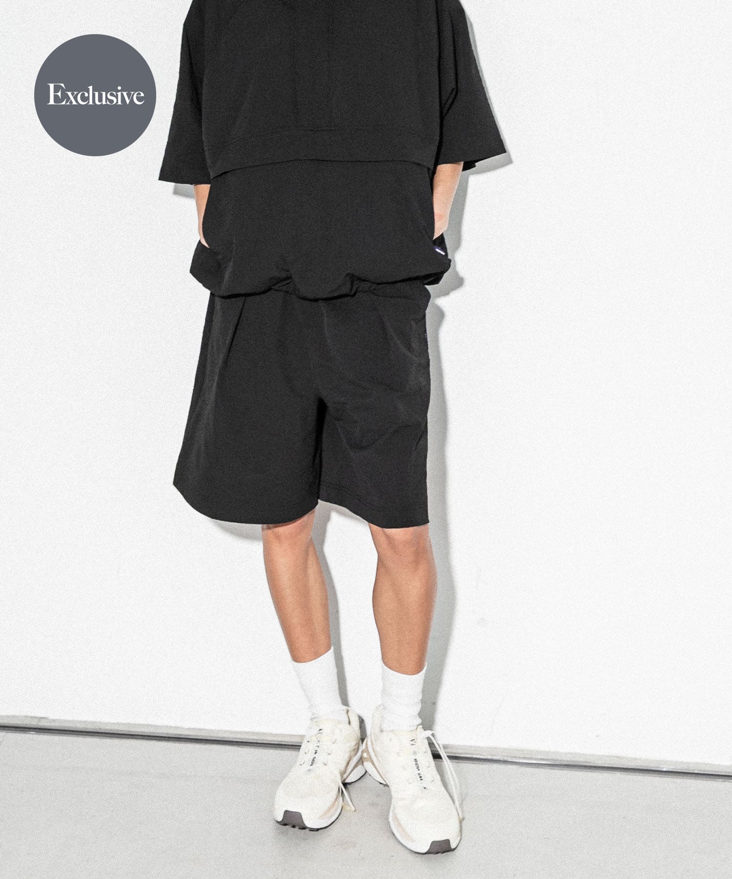 『別注』THOUSAND MILE×UR　WASHER CODE EASY SHORTS