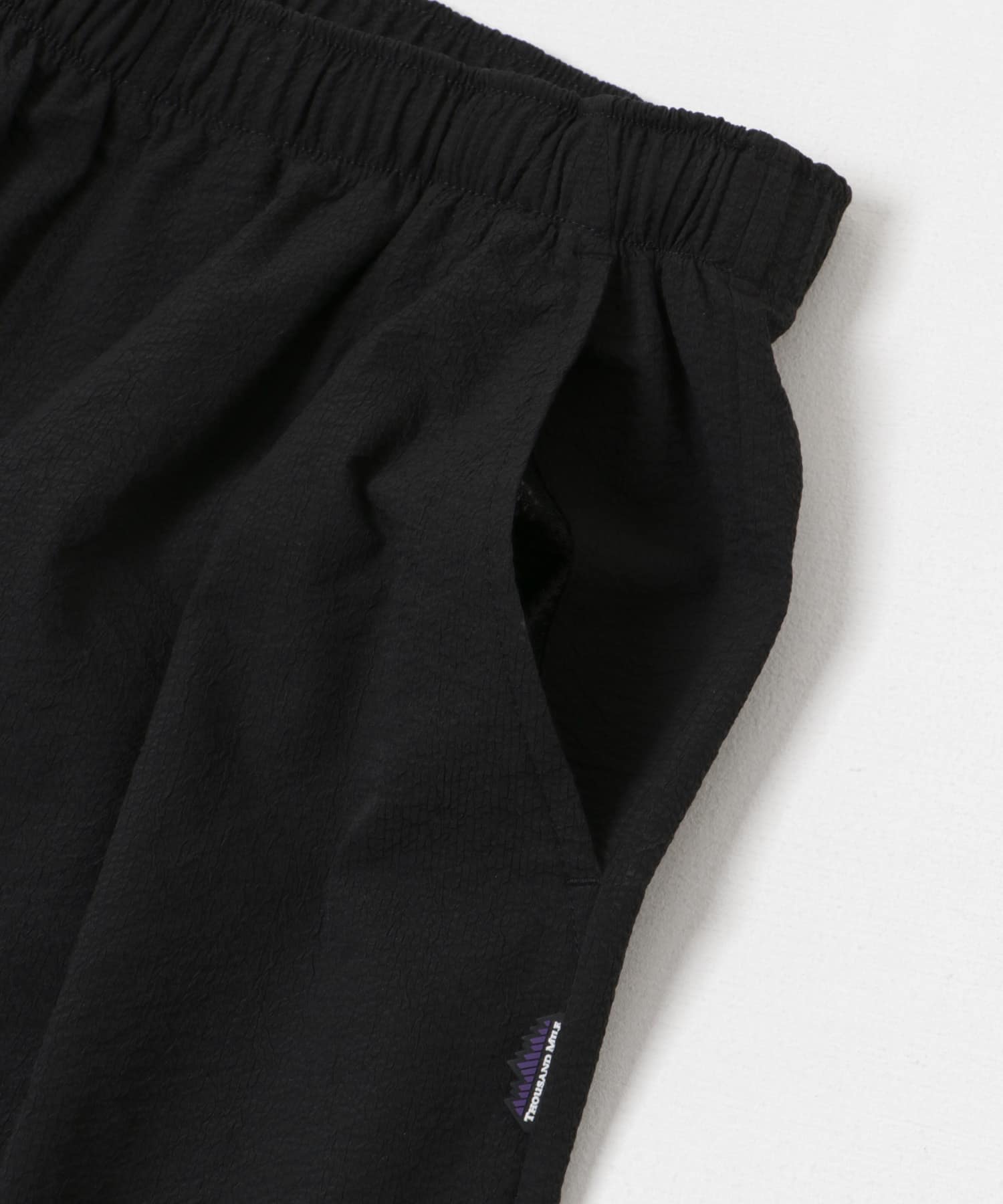 『別注』THOUSAND MILE×UR　WASHER CODE EASY SHORTS BLACK FREE
